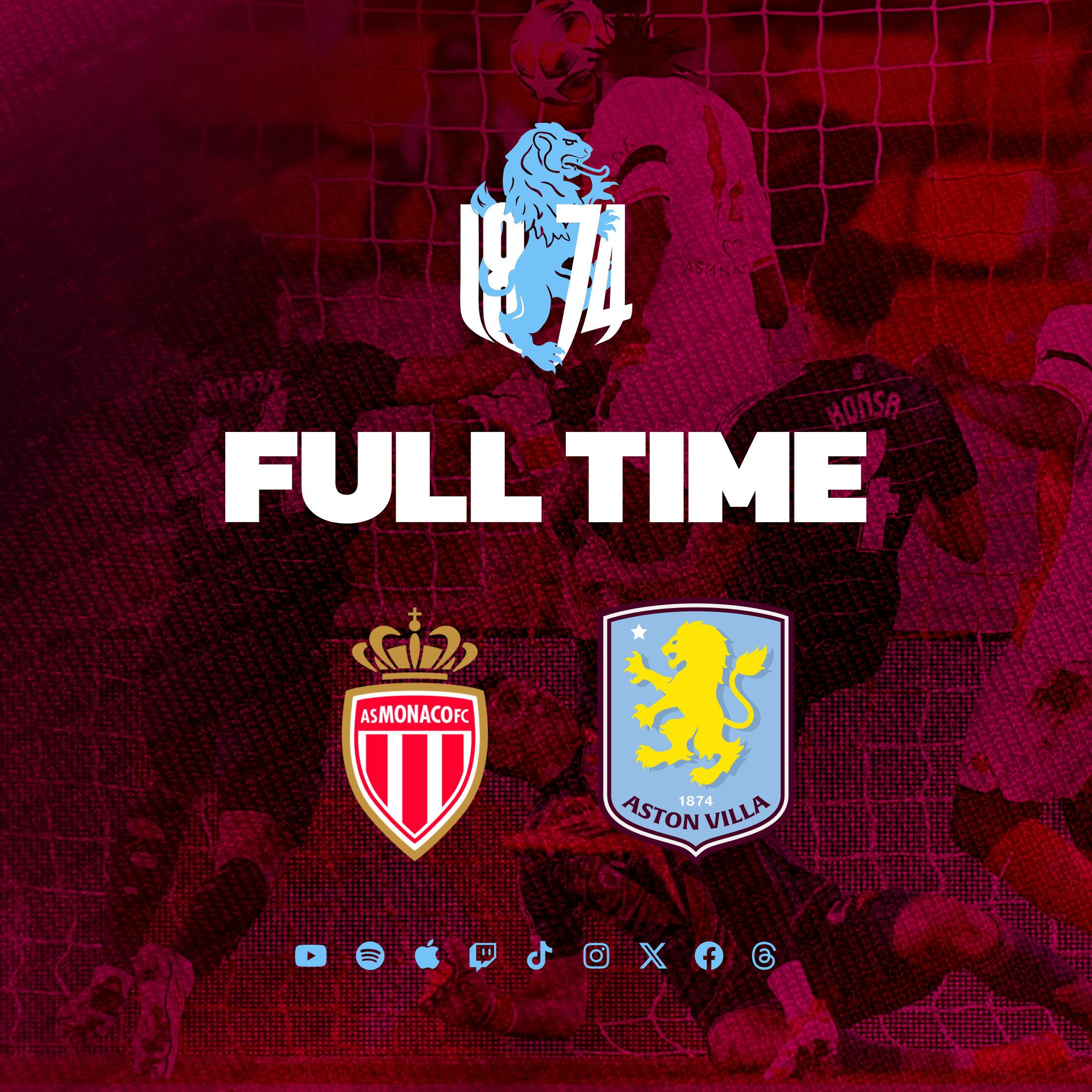 Full Time - AS Monaco 1 - Aston Villa 0- Emery NOT HAPPY as Villa fall to defeat in France.