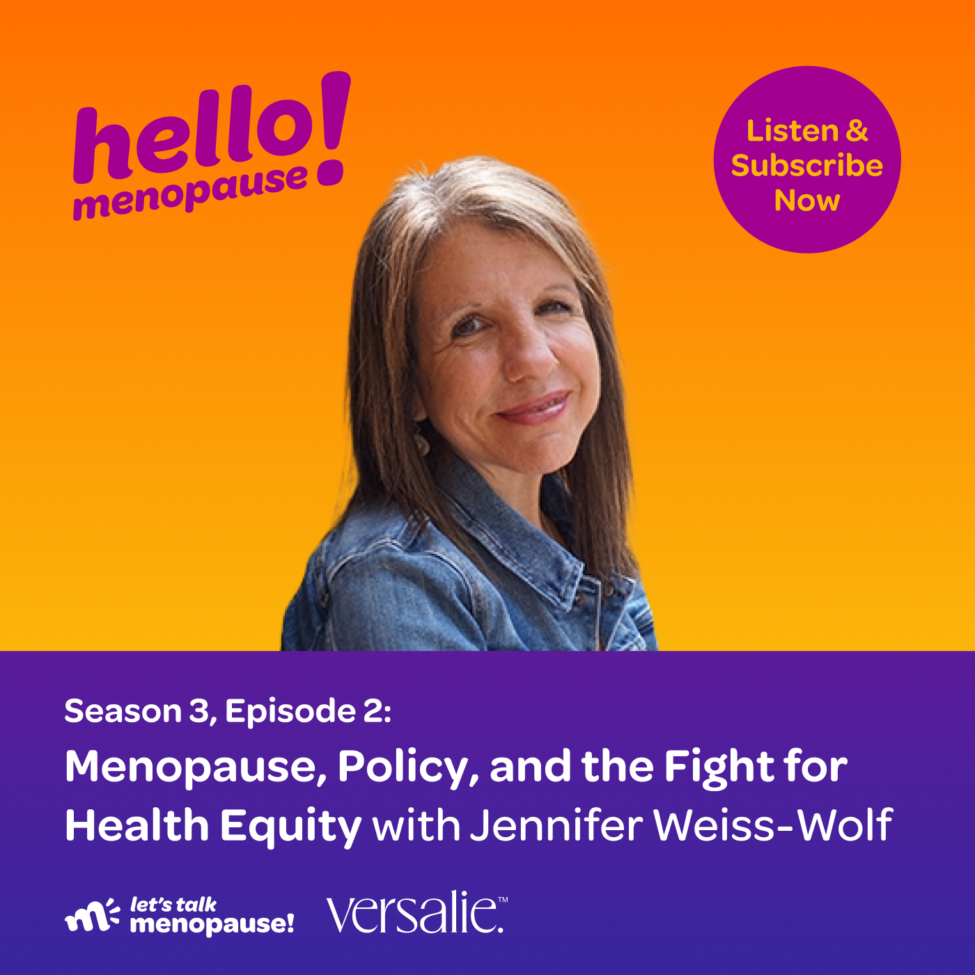 Menopause, Policy, and the Fight for Health Equity with Jennifer Weiss-Wolf