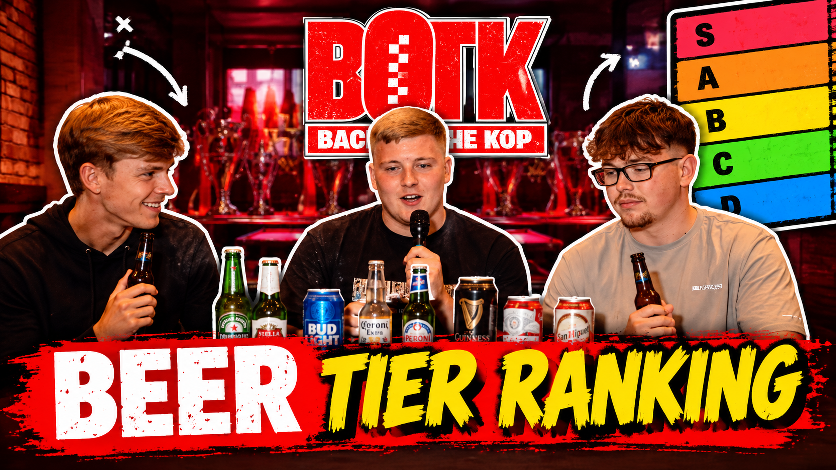 Back of The Kop: Liverpool fans rank different beers!