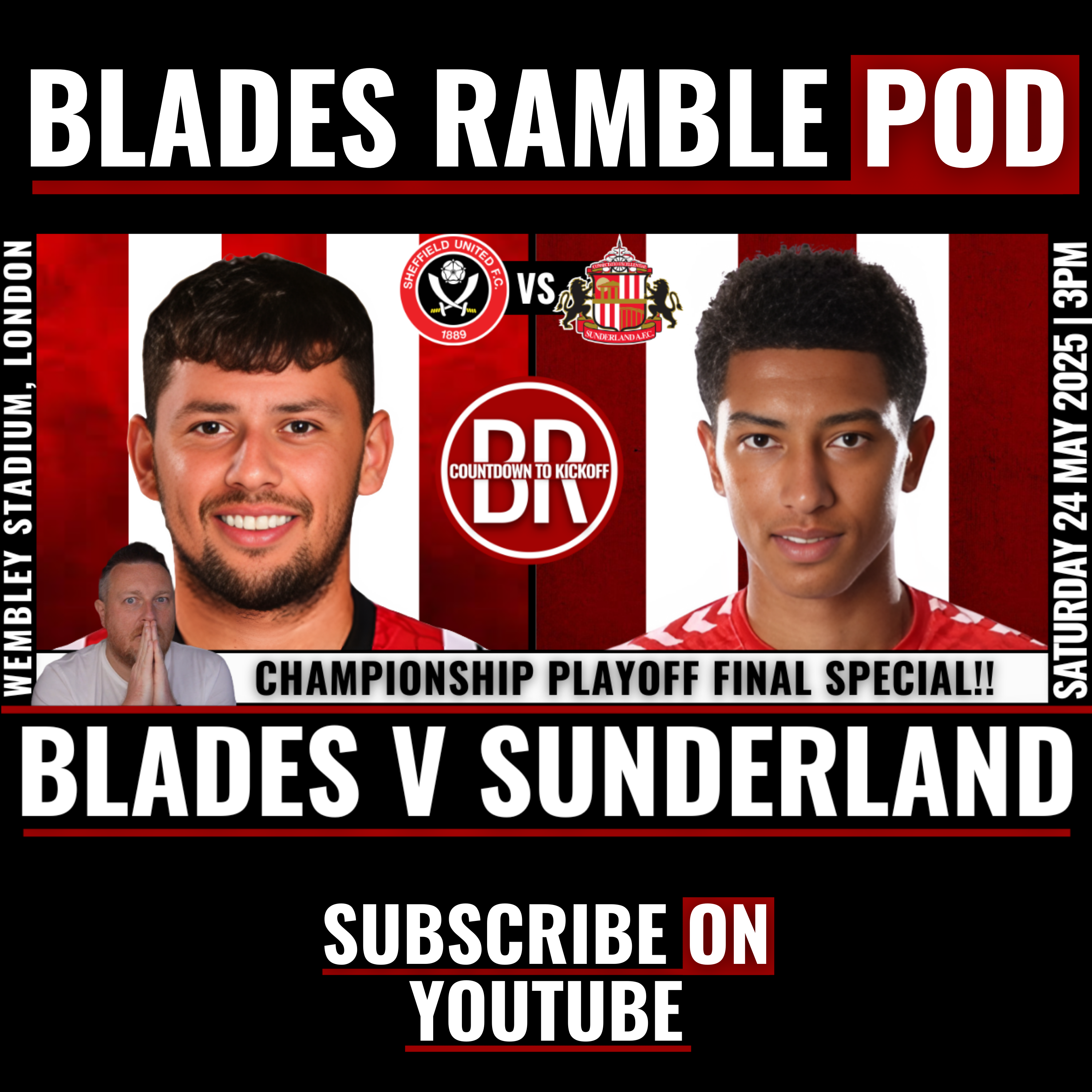 💪🏻⚔️ COUNTDOWN TO WEMBLEY!! | THE FINAL AWAITS! | SHEFFIELD UNITED vs SUNDERLAND ⚔️💪🏻