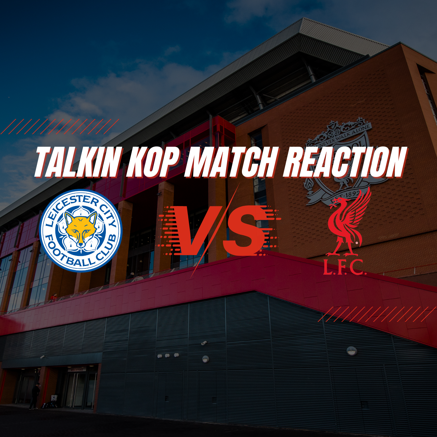 Leicester City 0  Liverpool 1 | Live Match Reaction episode artwork