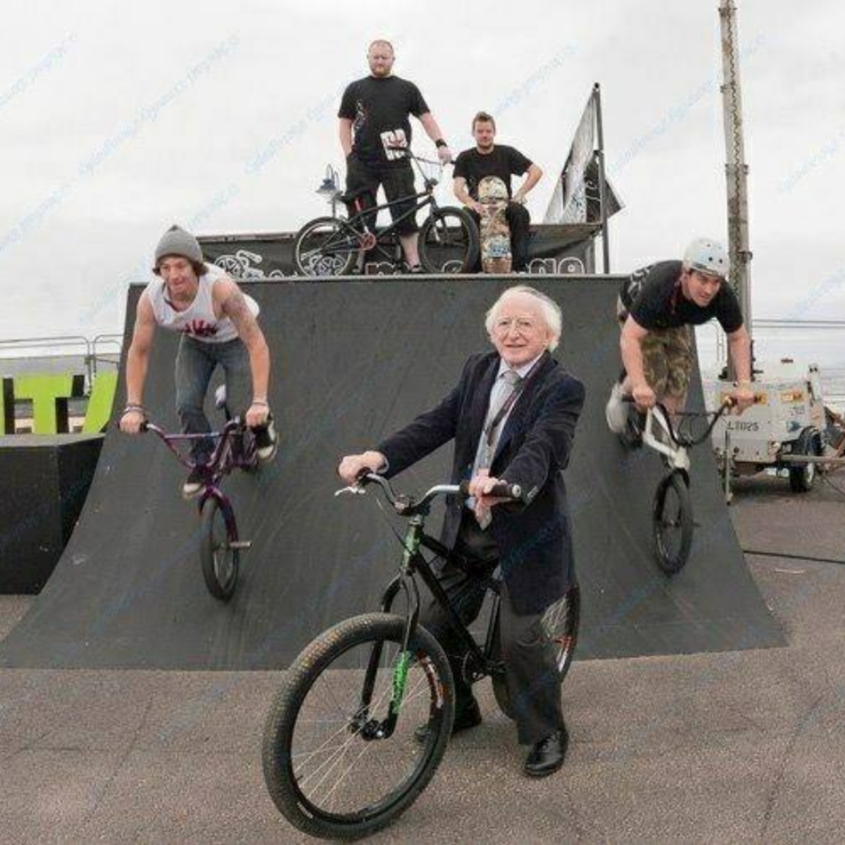 Michael D. Higgins podcast artwork