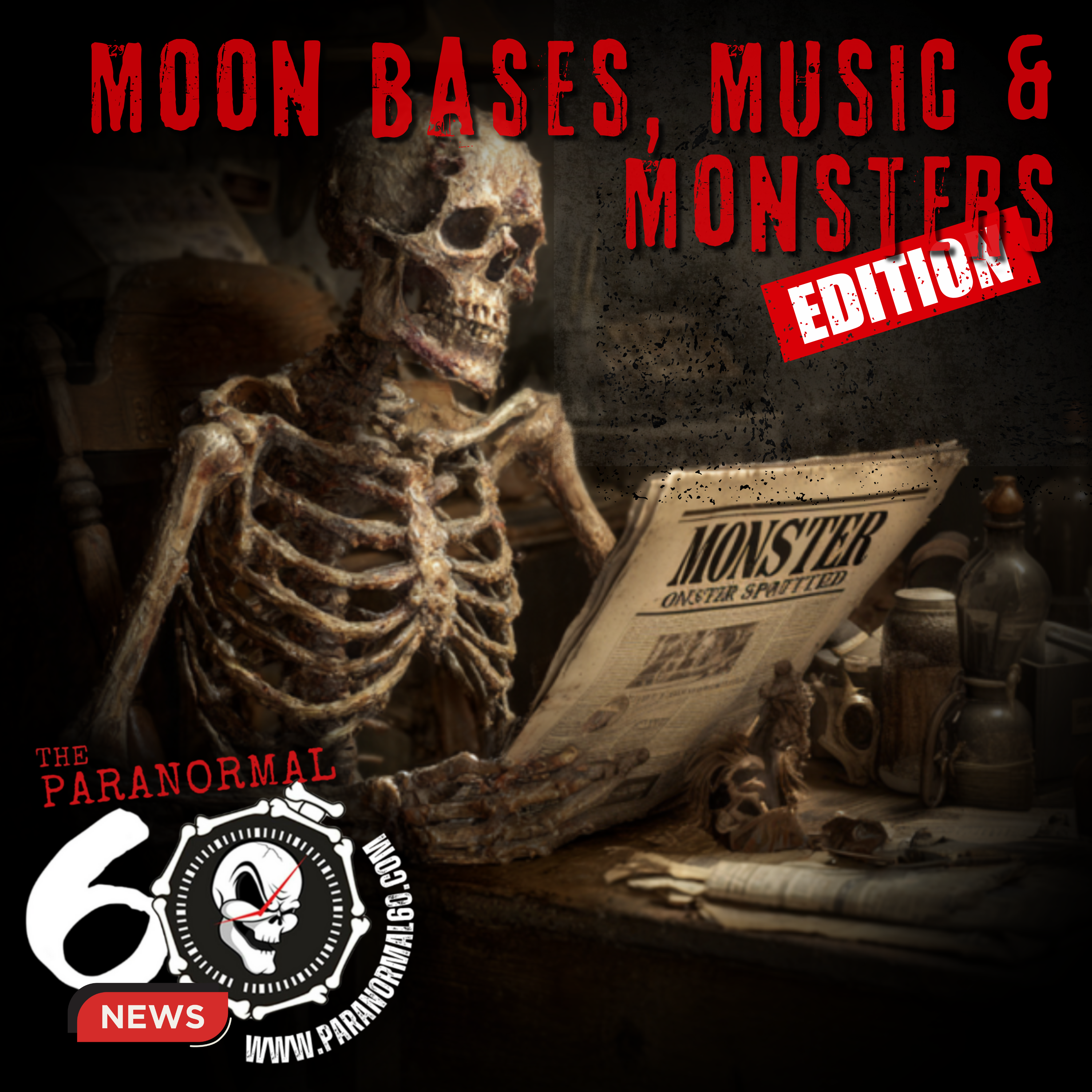 Moon Bases, Music & Monsters - The Paranormal 60 News