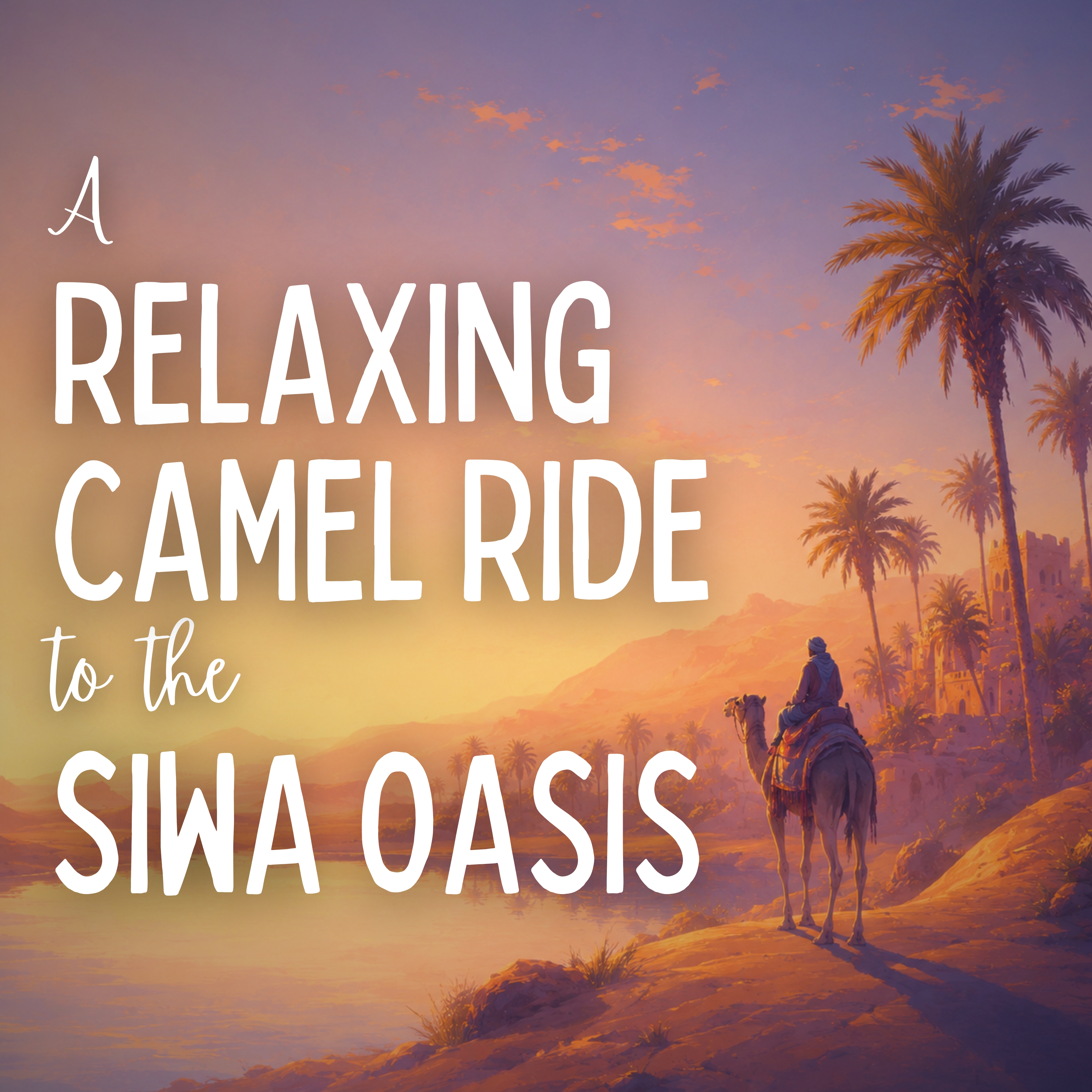 A Relaxing Camel Ride to the Siwa Oasis (Egypt #2)