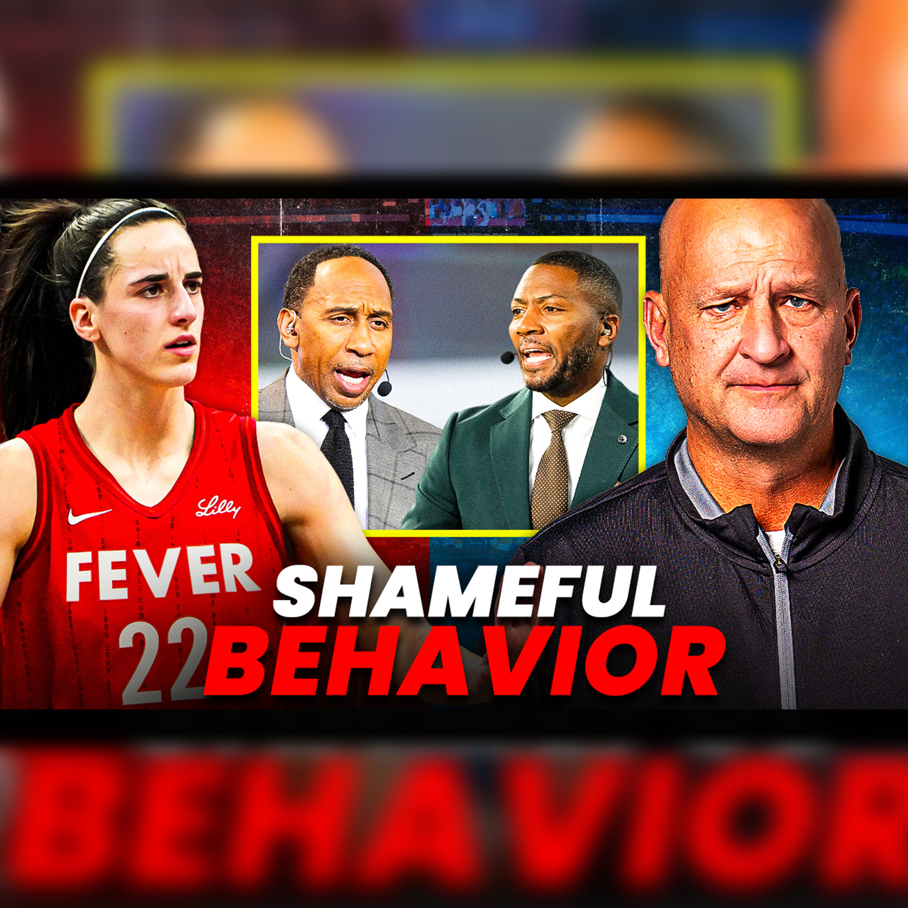 ESPN’s Stephen A. Smith & Ryan Clark’s RACIST Tirade On Caitlin Clark Saga  + Jonathan Hutton & Ryan Hollins | episode artwork