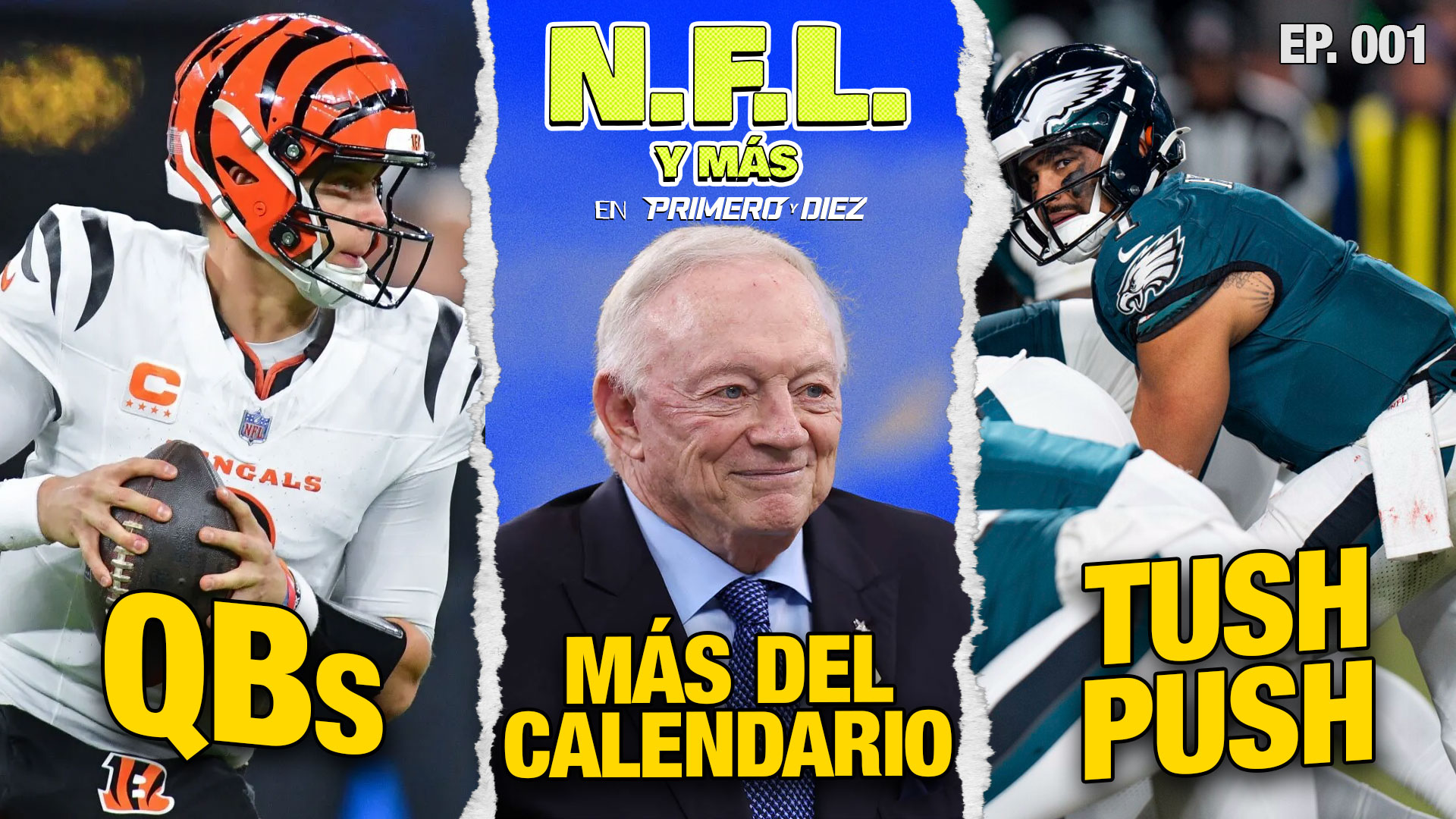 El push tush se queda, episodio de QB... N.F.L. y más en Primero y Diez - EP 0001 episode artwork