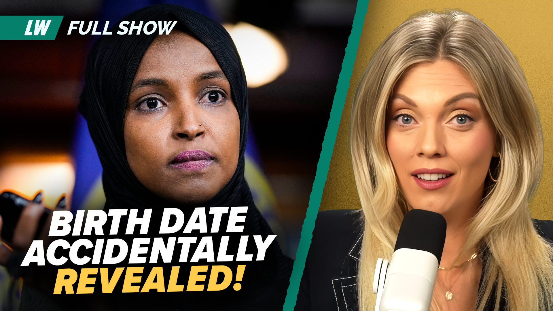 The Liz Wheeler Show - Ilhan Omar Accidentally REVEALS Her Real Birth Date | Ep 309