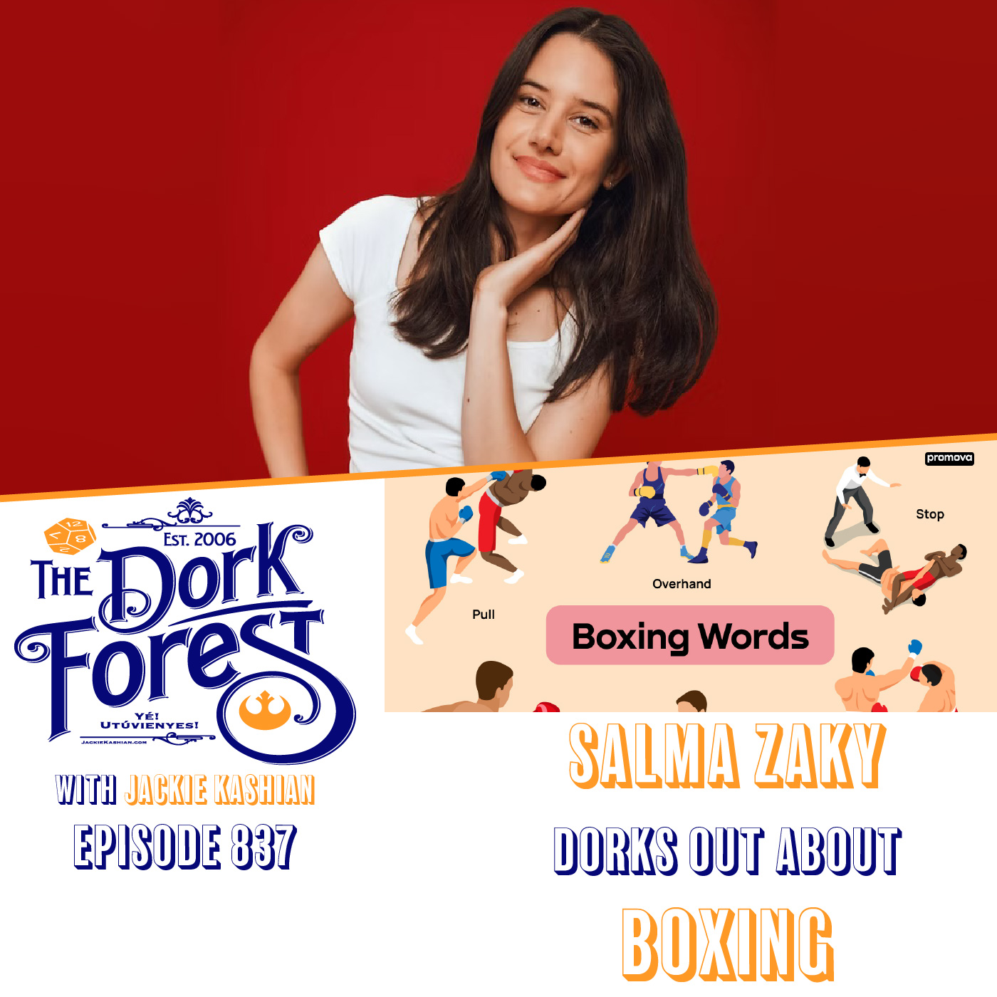 Salma Zaky is ALMOST serious about Boxing  – EP 837