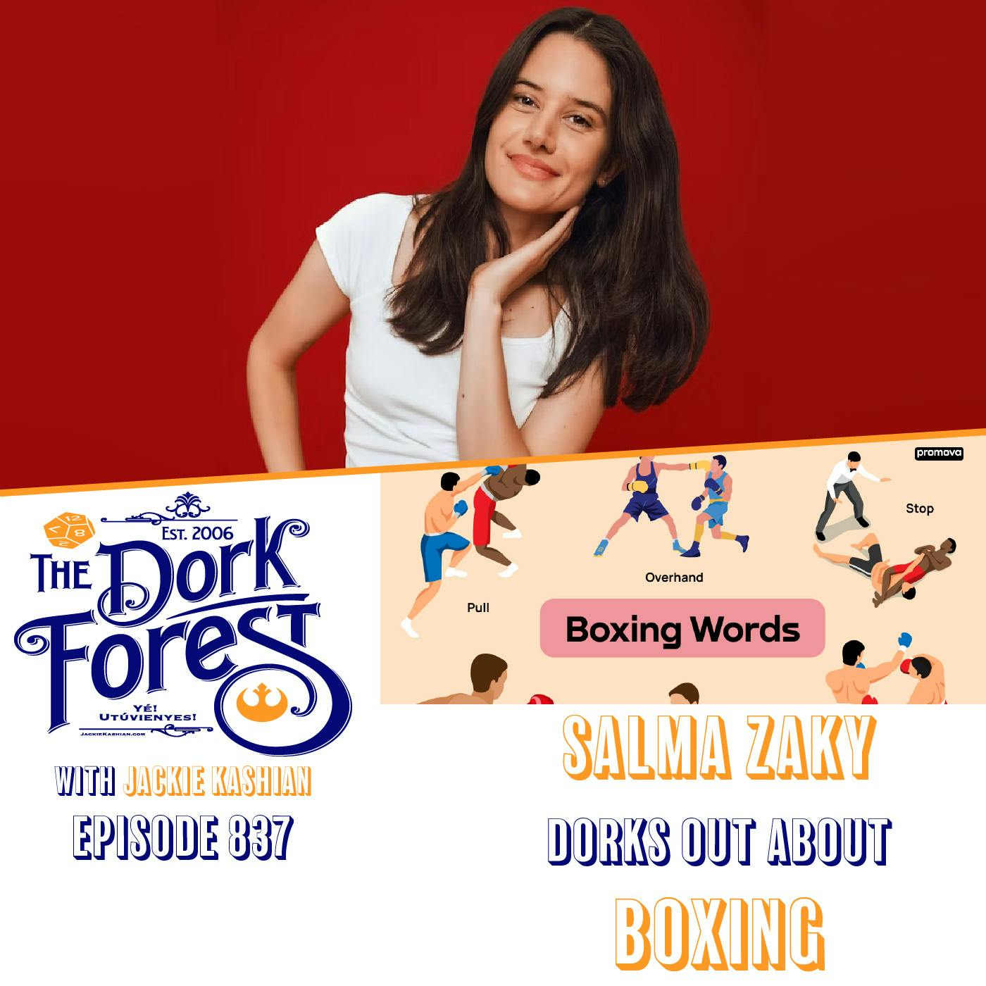 Salma Zaky is ALMOST serious about Boxing – EP 837 Salma Zaky is ALMOST serious about Boxing – EP 837