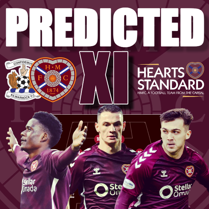PREDICTED XI | Does Oisin McEntee return? | Kabore or Chesnokov? | Kilmarnock v Hearts