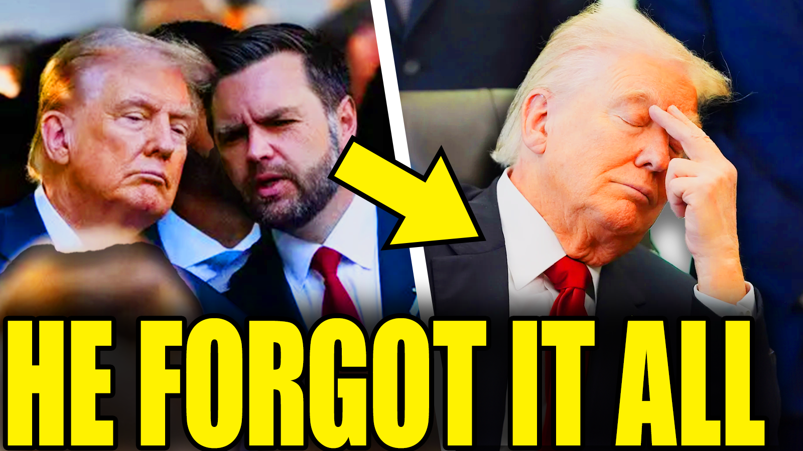 Confused Trump Forgets Presidency As Vance Knifes Him To His Face episode artwork