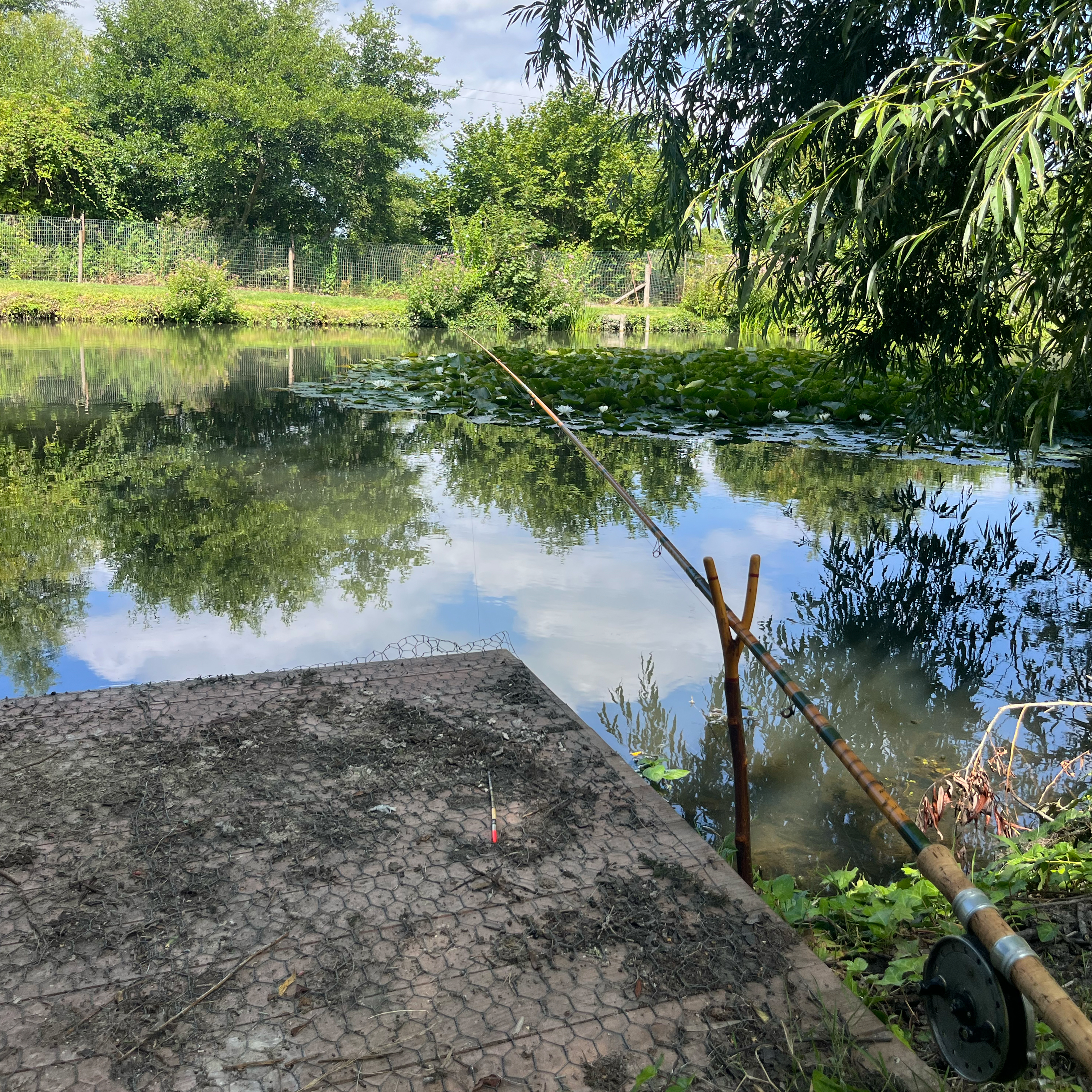 Sound Escape 236. Perch by a still Somerset lake