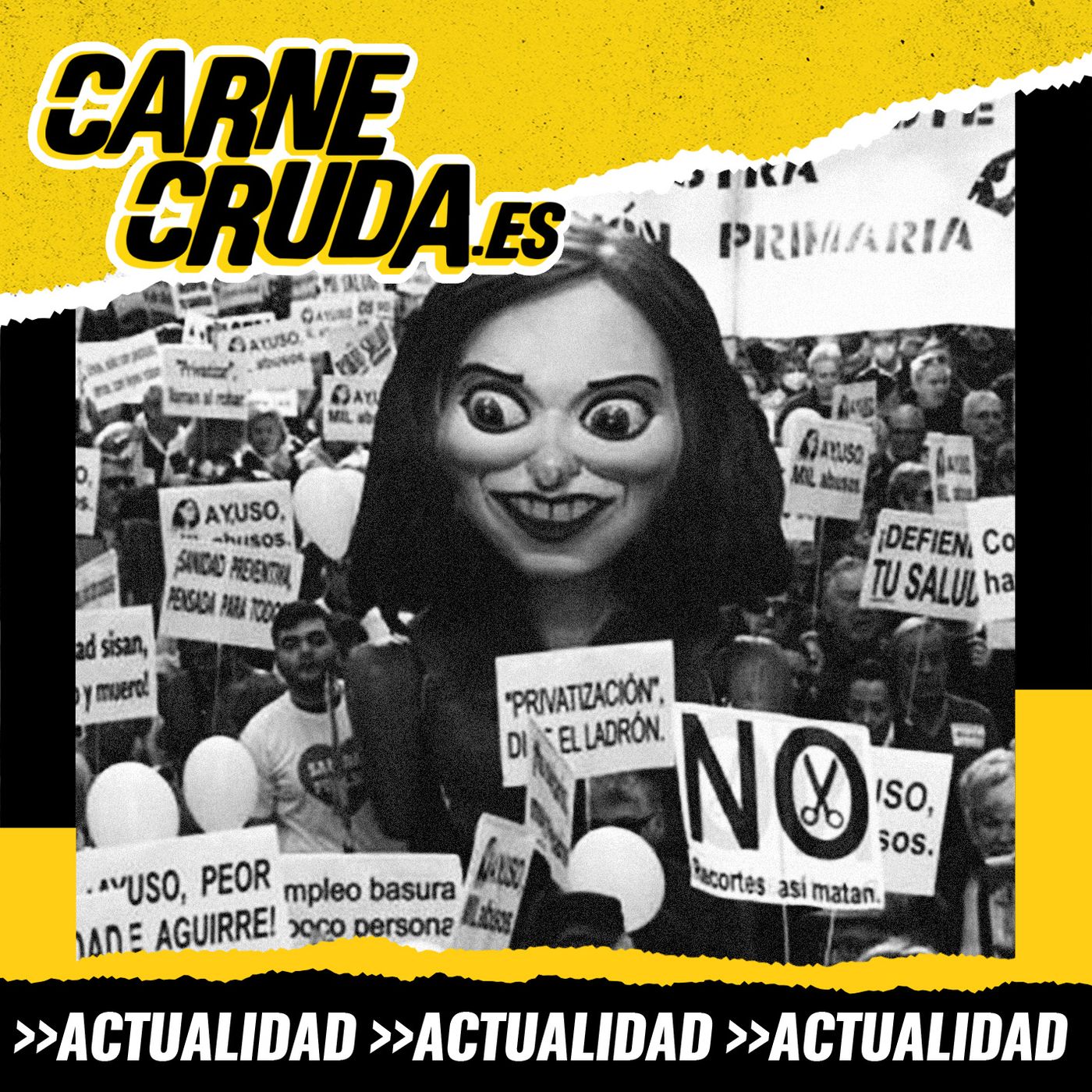 Ayuso perjudica seriamente a tu salud (CARNE CRUDA #1122)