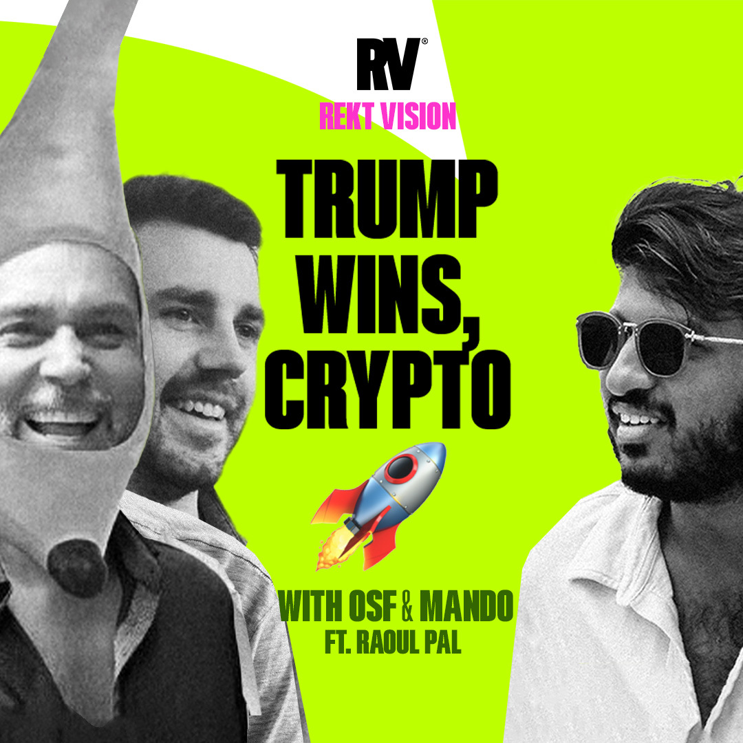 🍌 Crypto Flies to the Banana Zone 🍌 REKT Vision ft. Raoul Pal