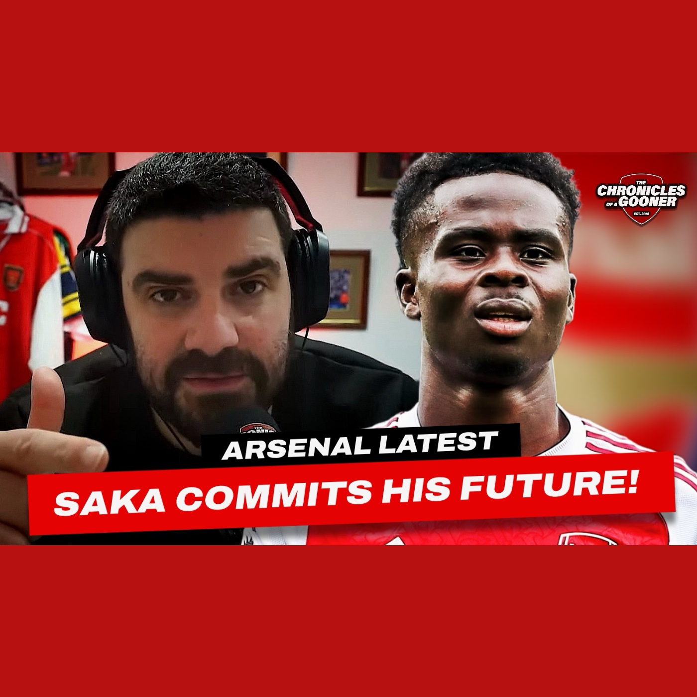 Saka commits future to Arsenal! Guehi talk & Portsmouth (a)
