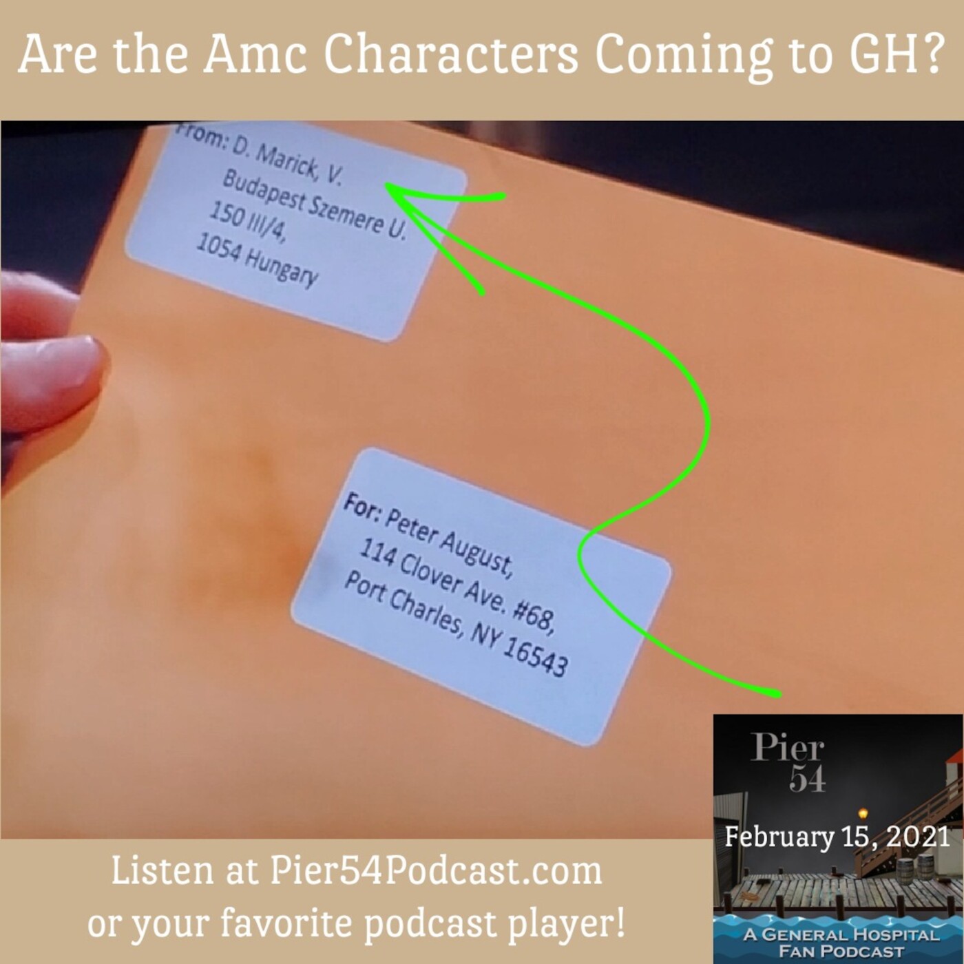 Episode 205: Are the Amc Characters Coming to GH? 2/15/21 episode artwork