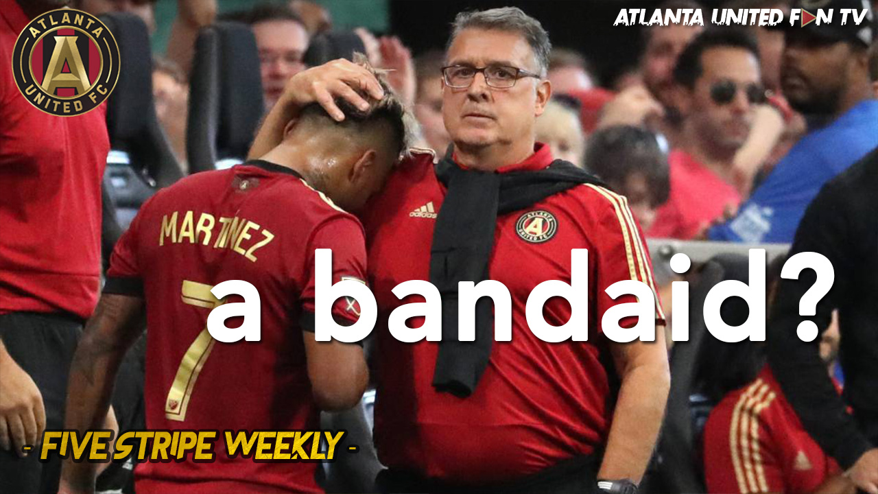 IS TATA MARTINO JUST A BANDAID FOR ATL UTD'S WOES? | FIVE STRIPE WEEKLY #387 episode artwork