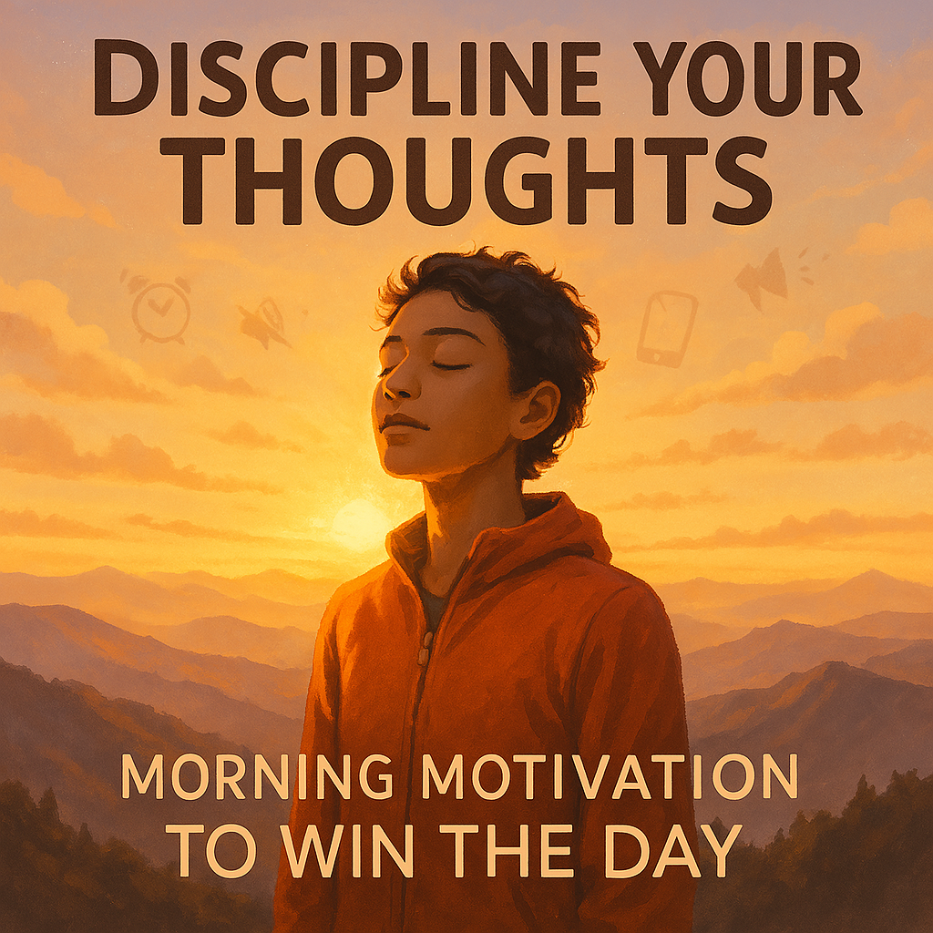 Discipline Your Thoughts—Morning Motivation To Win The Day Motivational Speech