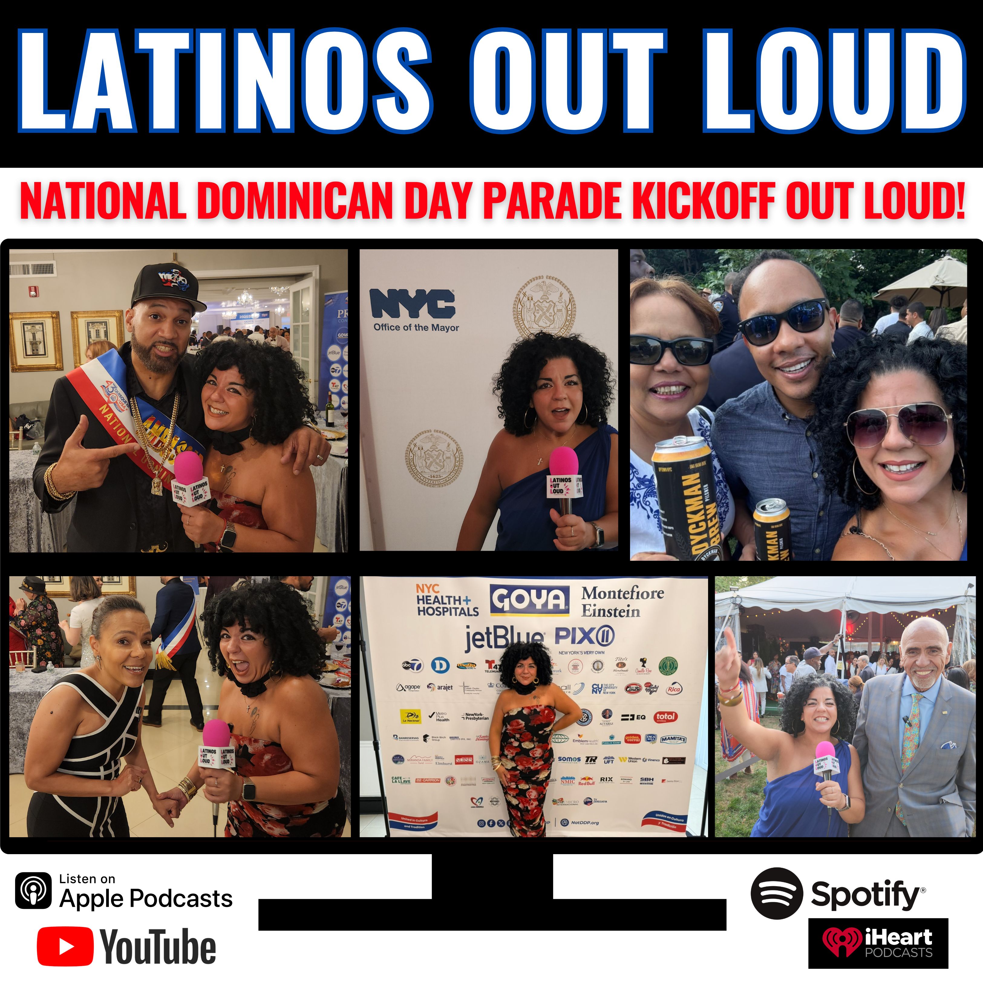 National Dominican Day Parade Kickoff OUT LOUD