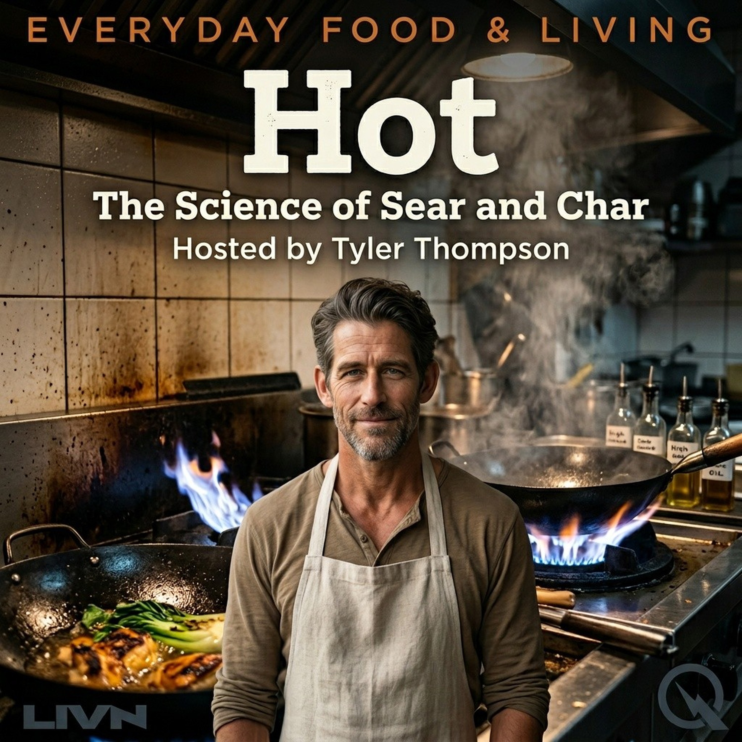 Hot podcast artwork