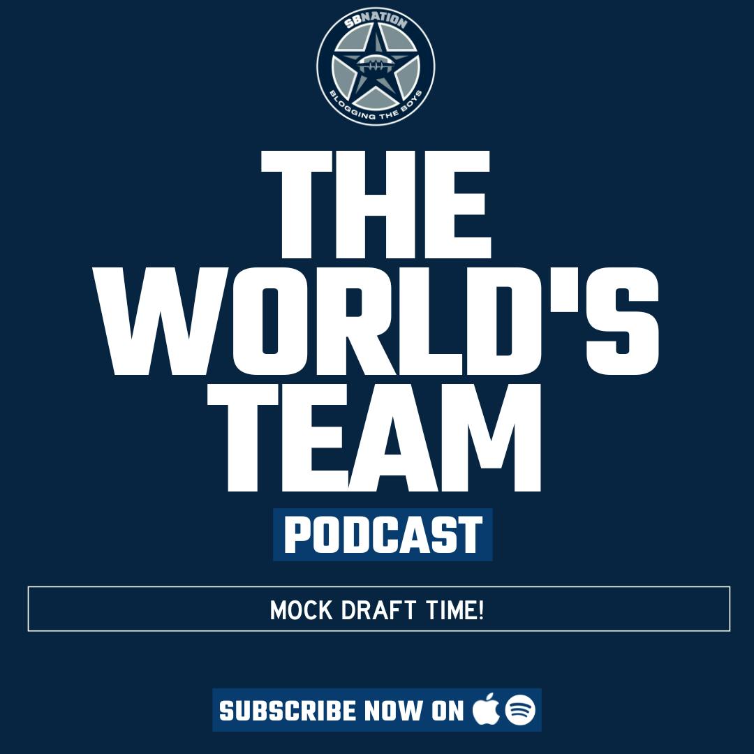 The World's Team: Mock Draft Time!