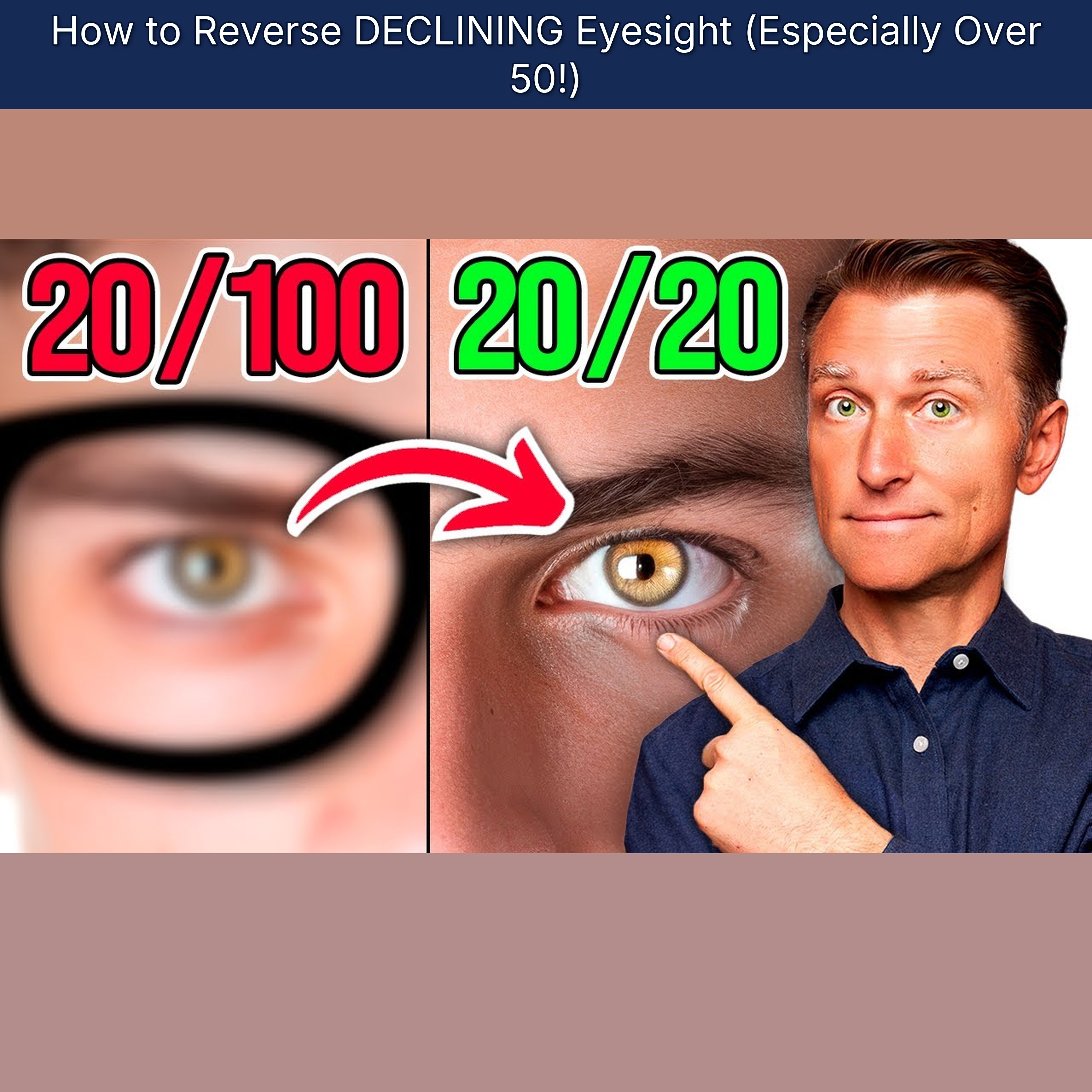 How to Reverse DECLINING Eyesight (Especially Over 50!) episode artwork