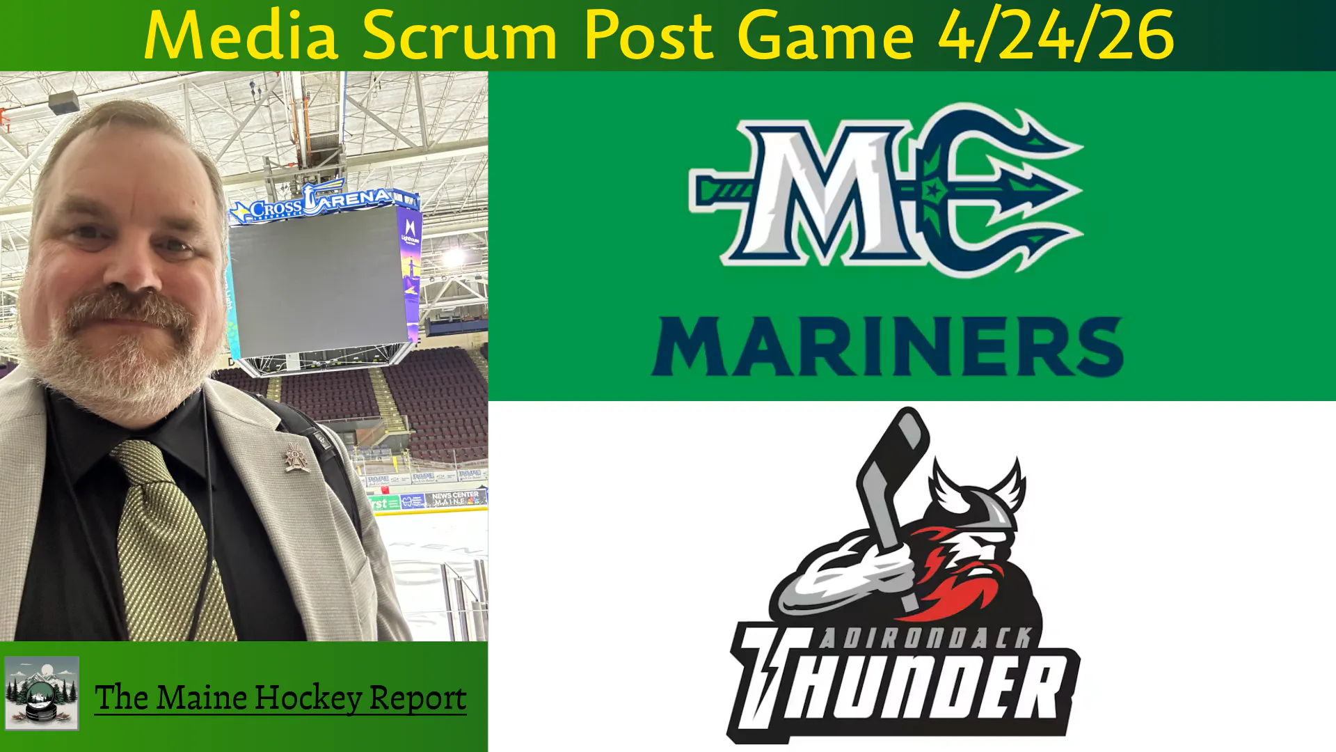 Post Game Interviews After Mariners Outlast Thunder 2-1 in OT episode artwork