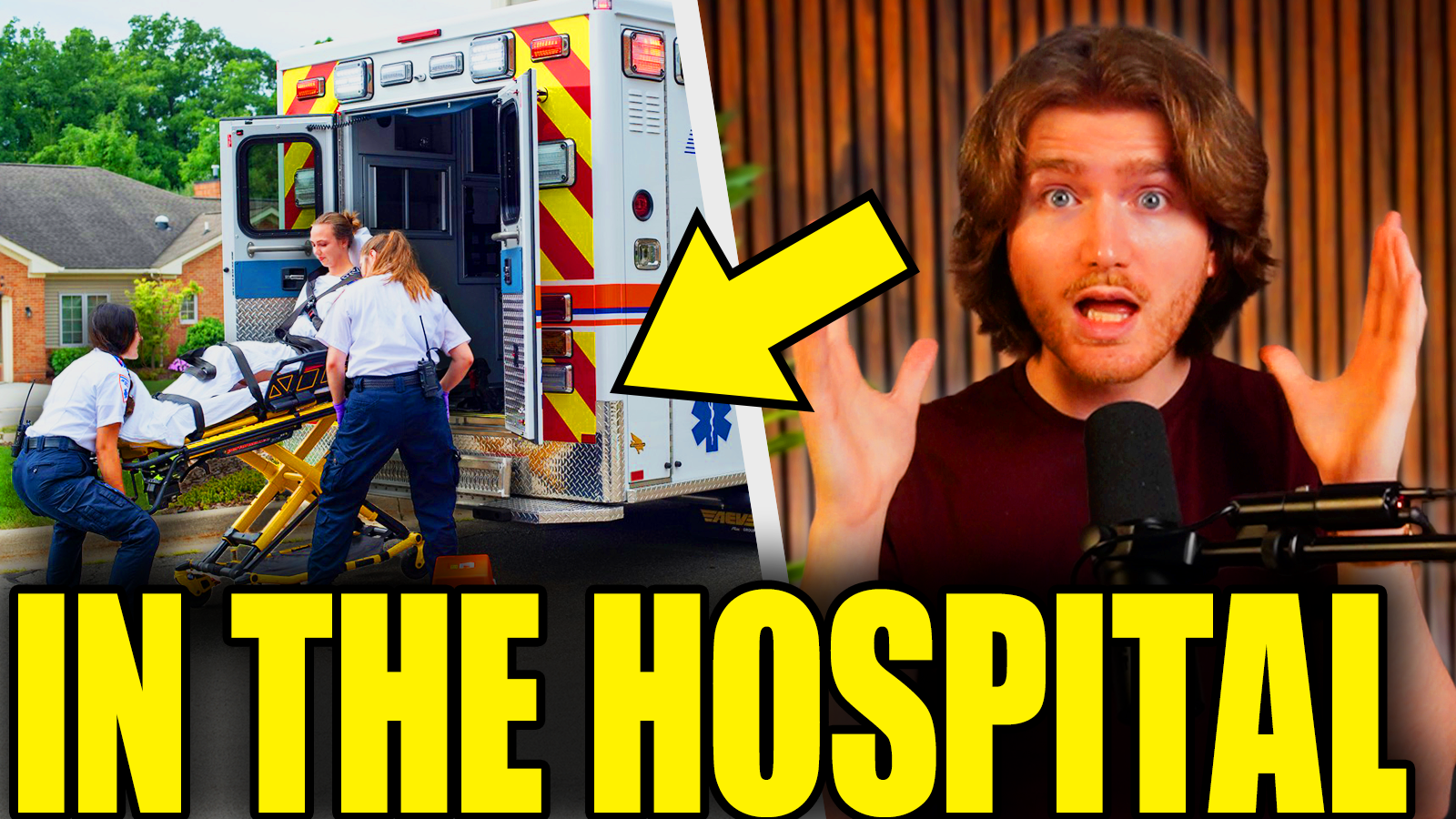 He Was Just Hospitalized episode artwork
