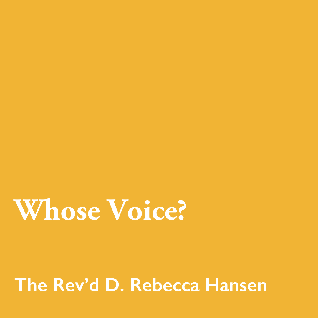 Easter 4 (A): Whose Voice? – Apr. 26, 2026