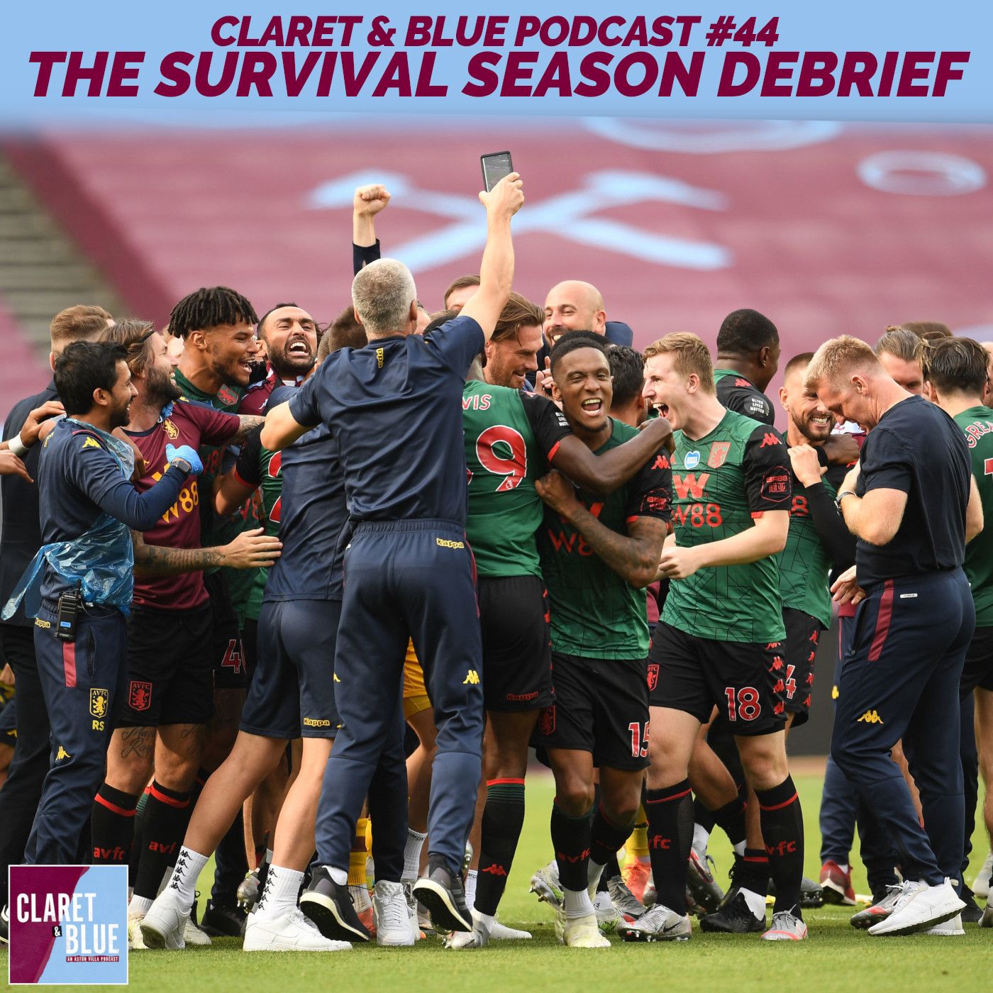 Claret & Blue Podcast #44 | THE ASTON VILLA SURVIVAL SEASON DEBRIEF