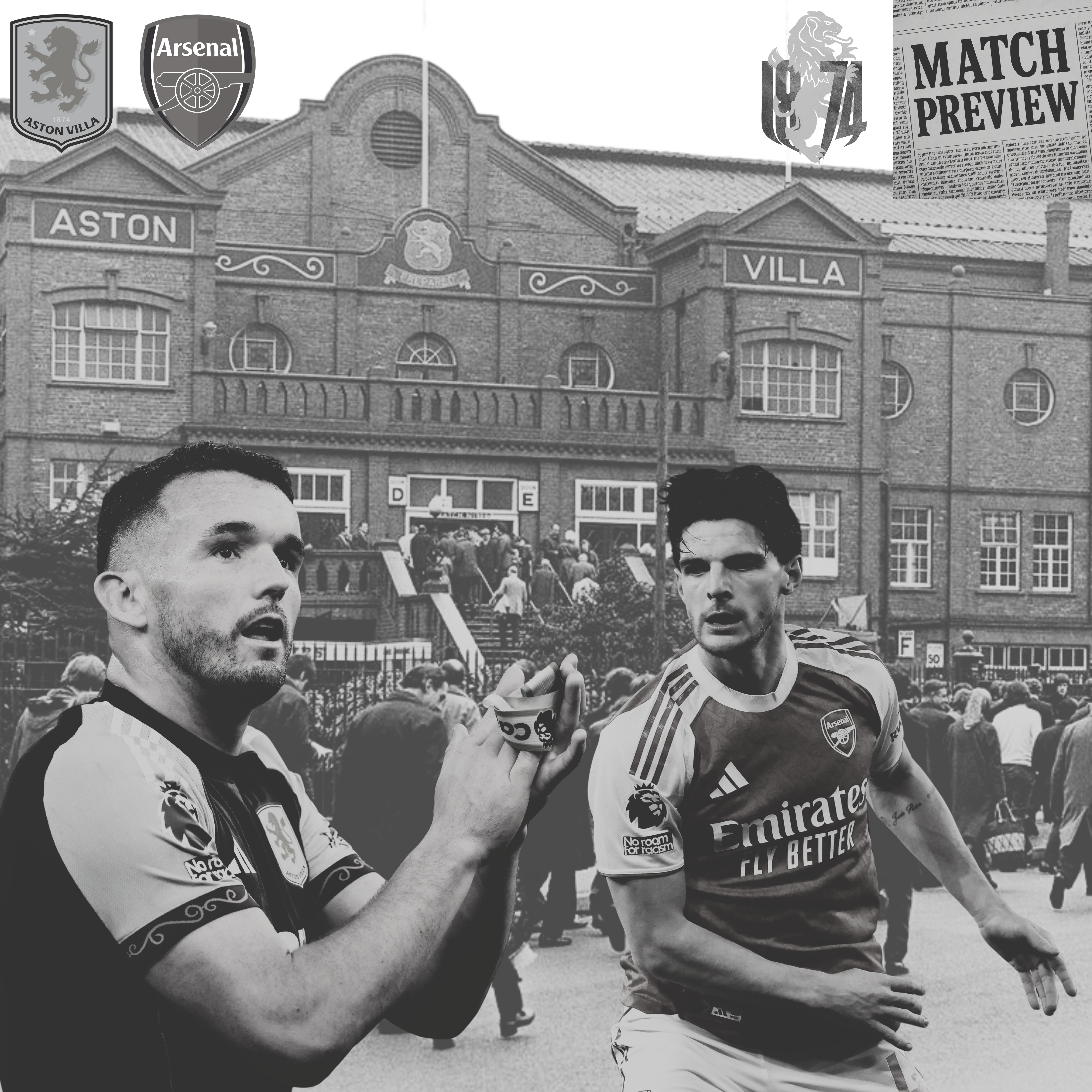 🔛🔝MATCH PREVIEW: Top of the table clash at Villa Park, as Villa take on Arsenal......