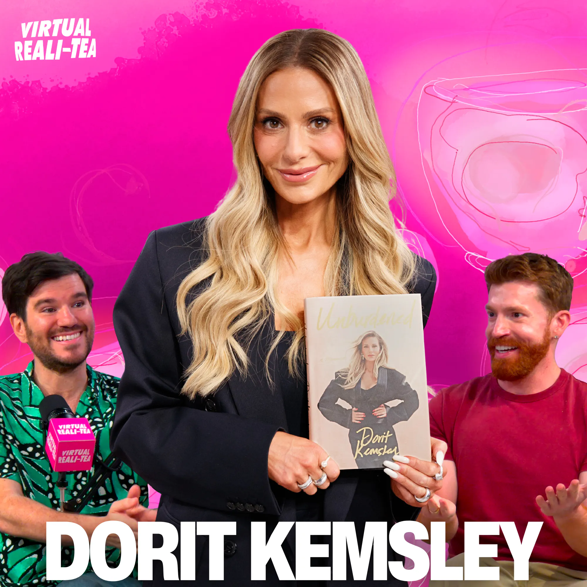 Dorit Kemsley opens up about PK separation, and new memoir 'Unburdened' with VRT episode artwork