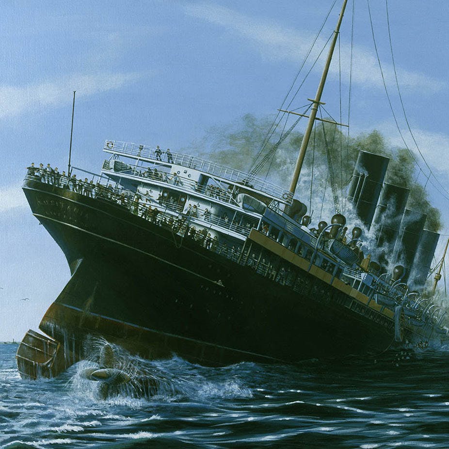 The Sinking of RMS Lusitania - Part 2 The Sinking of RMS Lusitania - Part 2