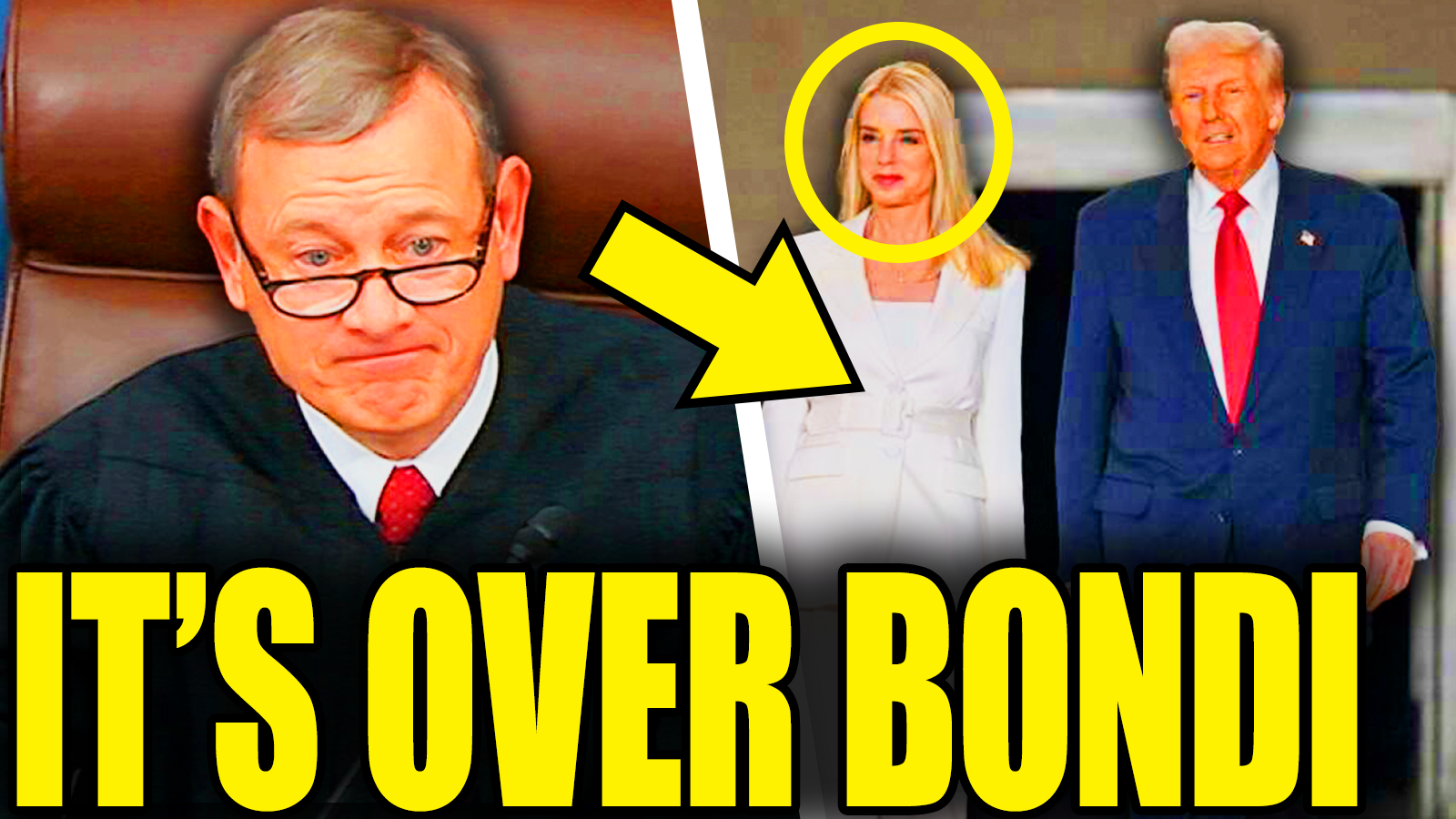 Trump Threatens Bondi Firing As Supreme Court Ruins Birthright Case