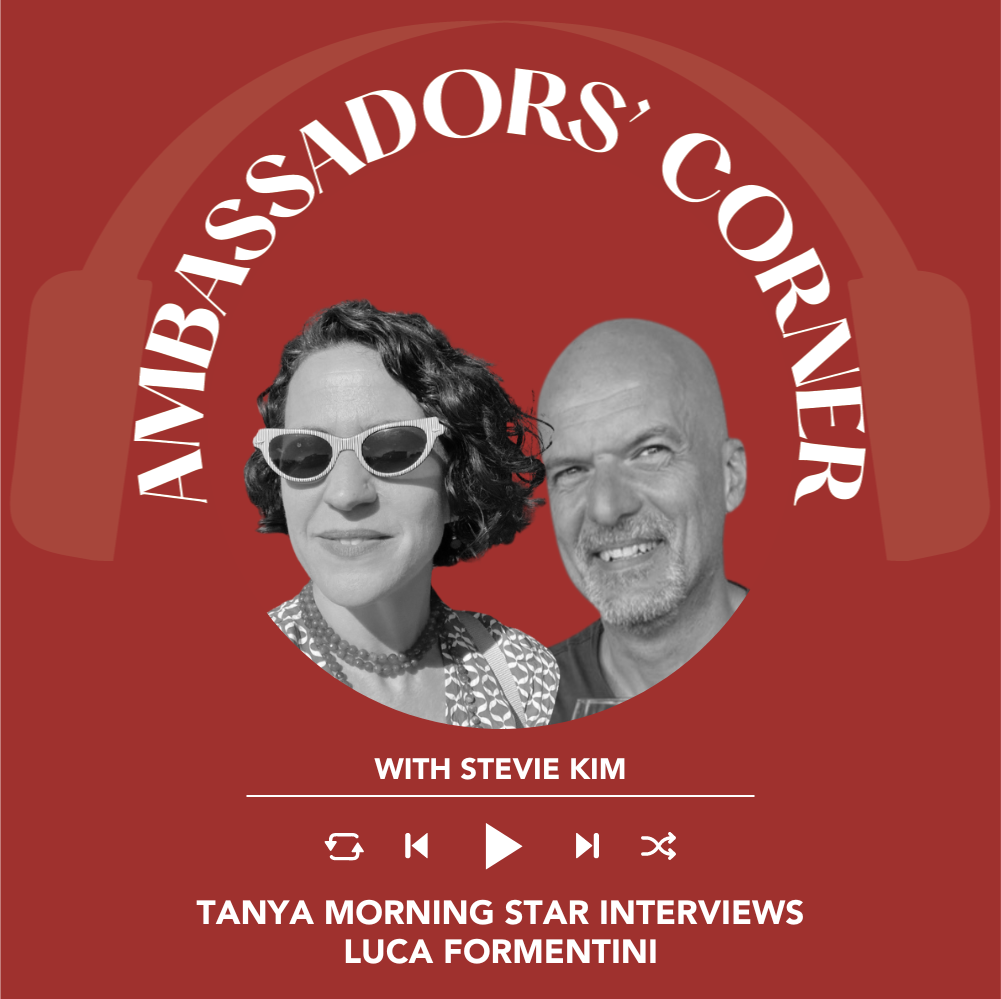 Tanya Morning Star interviews Luca Formentini | Clubhouse Ambassadors’ Corner