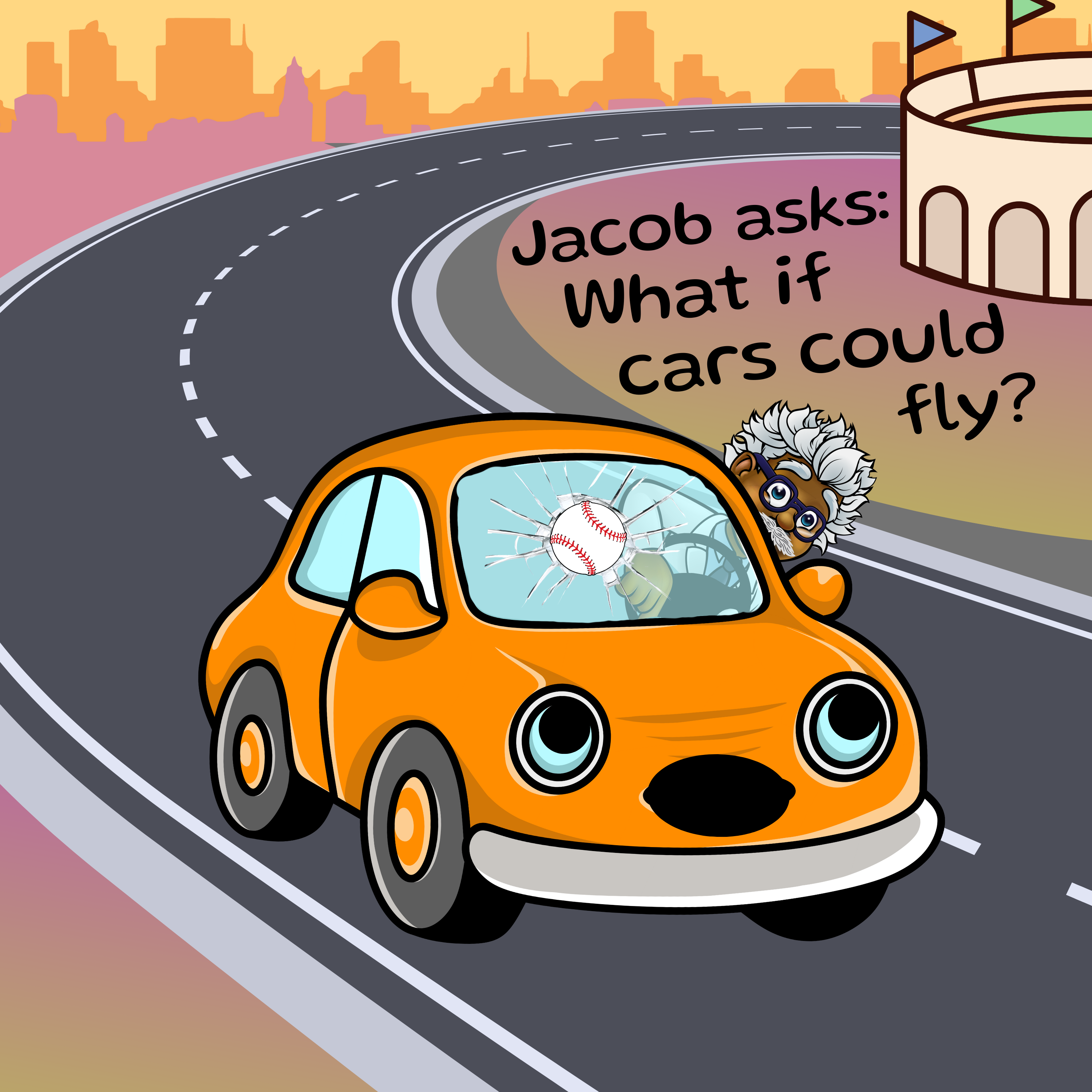 17. Jacob asks: What if cars could fly?