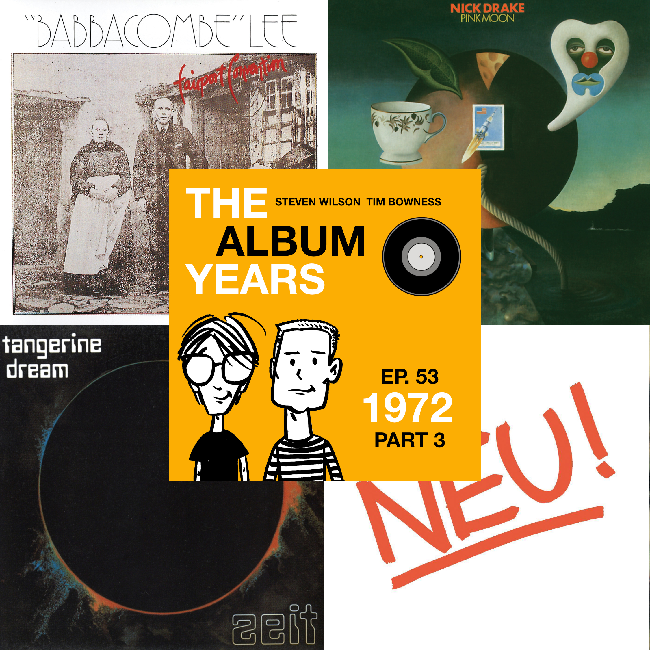 #53 1972 Folk, Ambient & Krautrock: Nick Drake, Tangerine Dream, Neu! & more