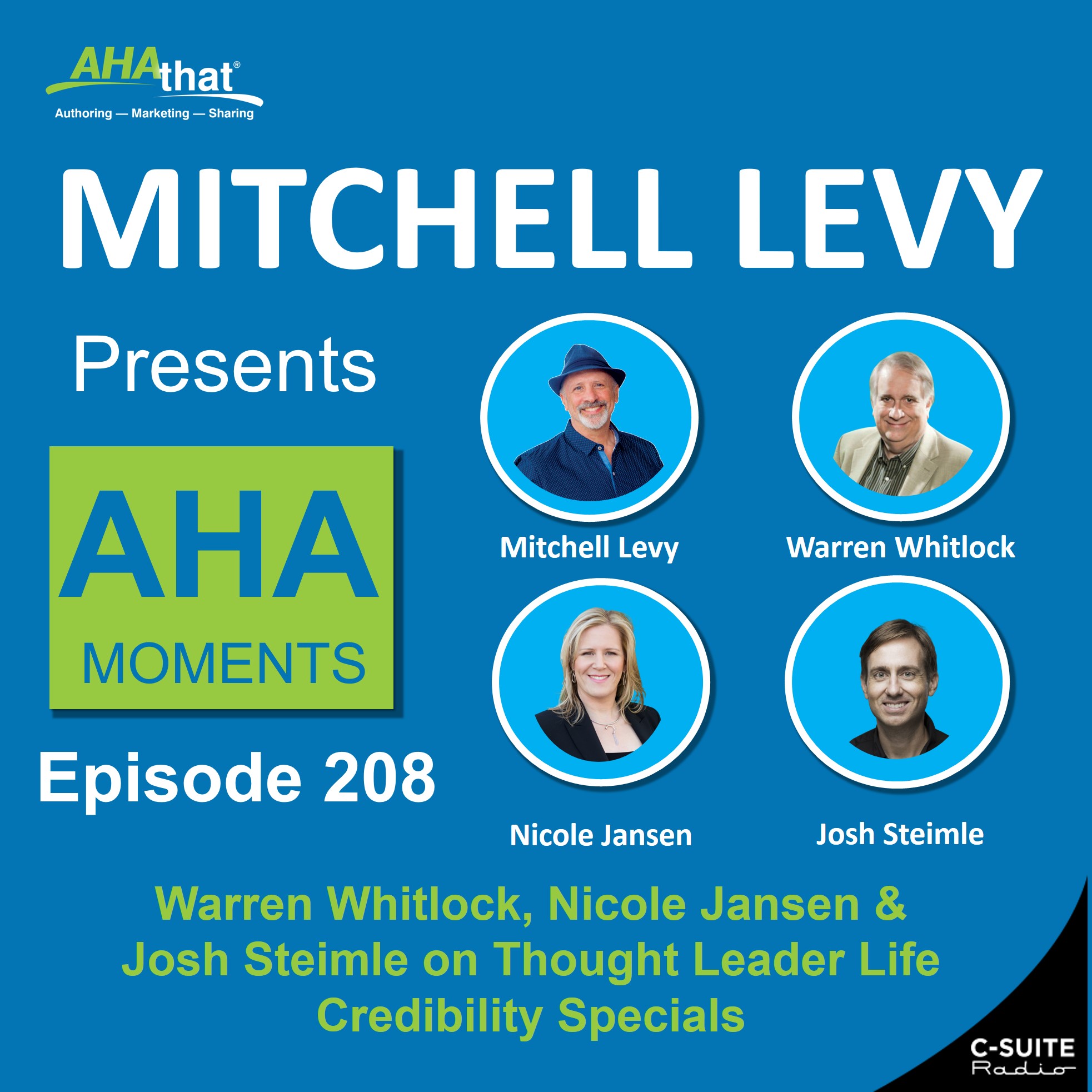 Mitchell Levy Presents AHA Moments