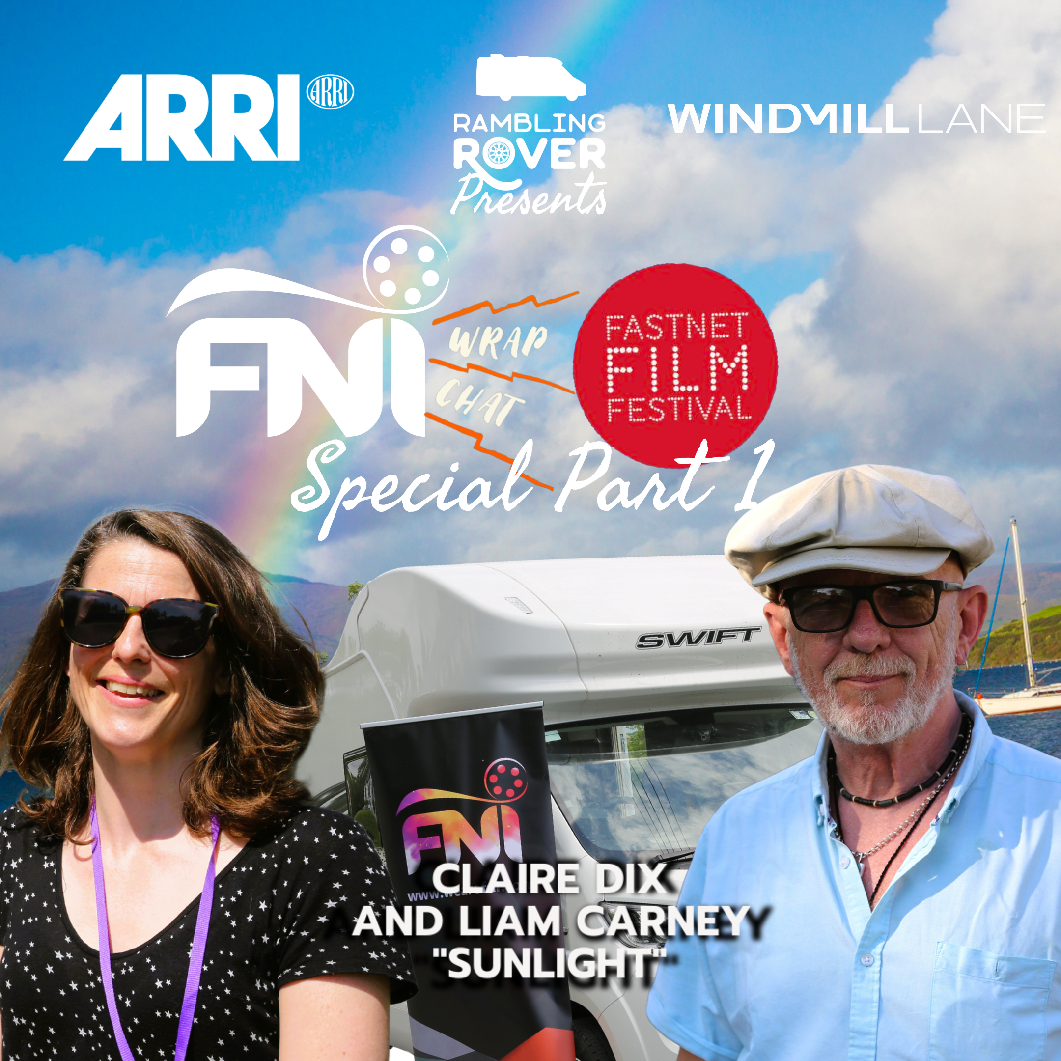 #192 | Claire Dix & Liam Carney – Sunlight | (Fastnet Film Festival Special Pt. 1) brought to you by RamblingRover.ie podcast artwork