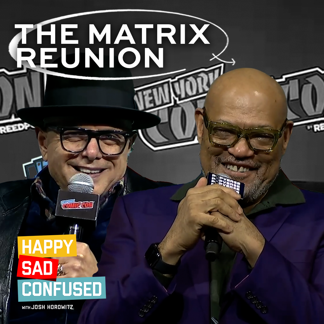 THE MATRIX reunion with Laurence Fishburne & Joe Pantoliano