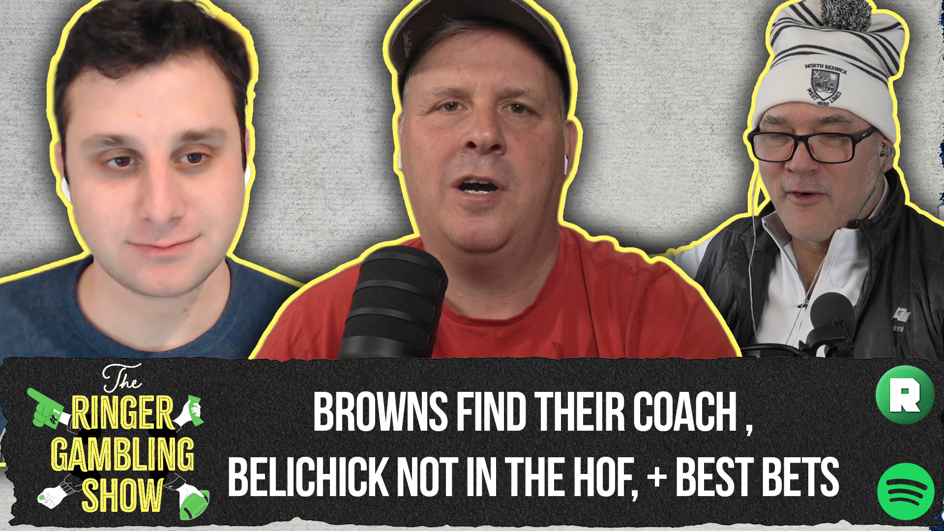 Browns Find Their Coach, Belichick's Not a Hall of Famer, and Best Bets | The Ringer Gambling Show