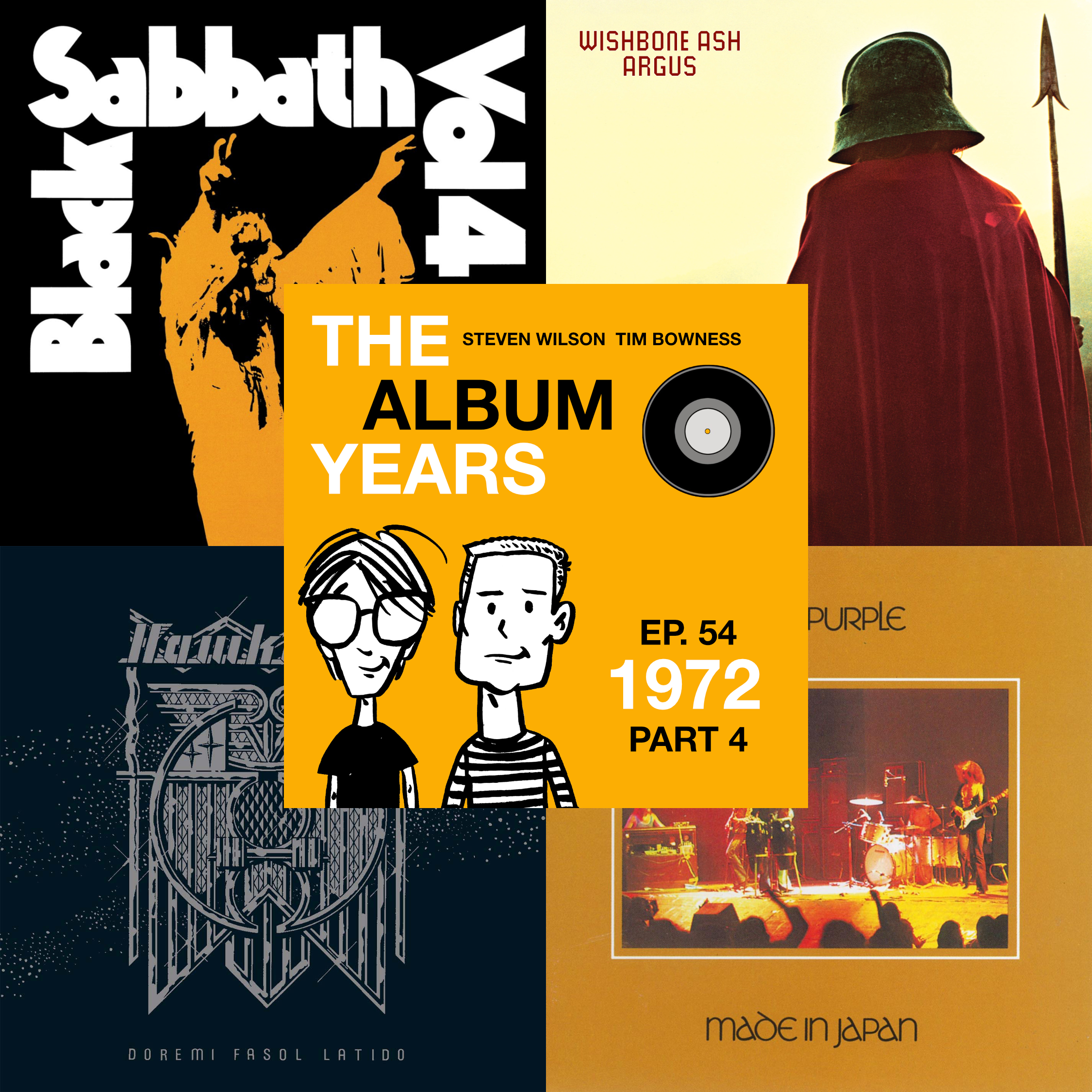 #54 1972 Rock Classics: Deep Purple, Black Sabbath, Alice Cooper & more