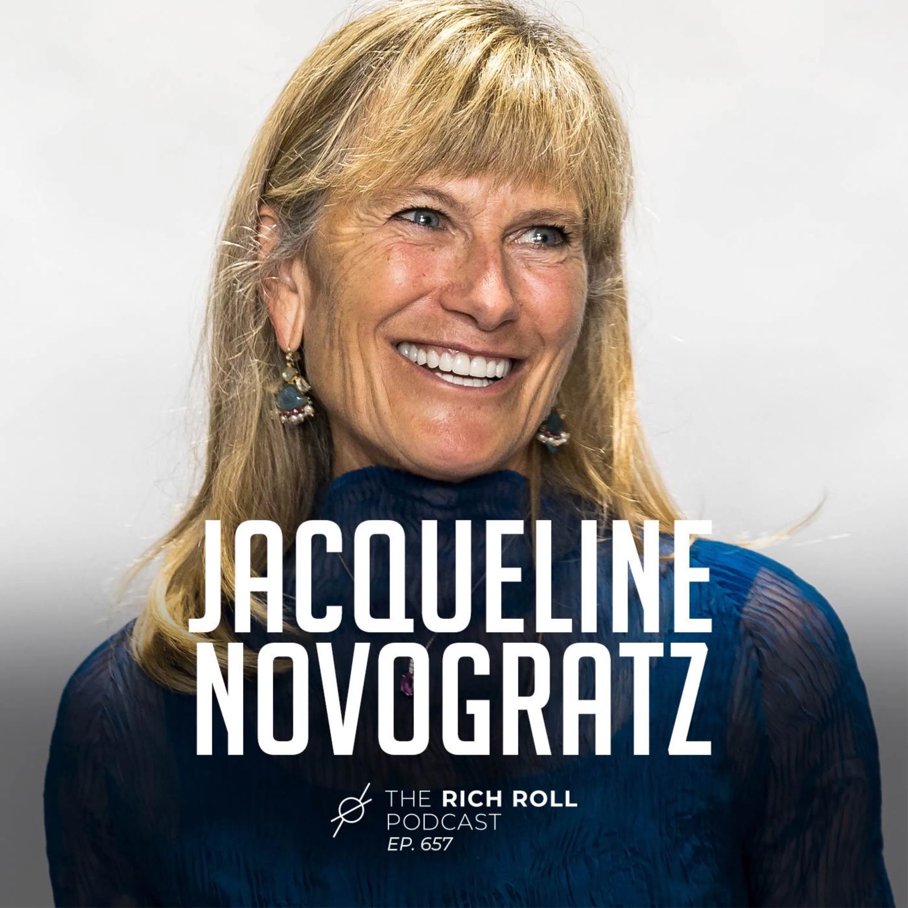 Cover art for the episode "Jacqueline Novogratz On Cultivating Moral Imagination, Practicing Courage & Pursuing Work With No End" from The Rich Roll Podcast