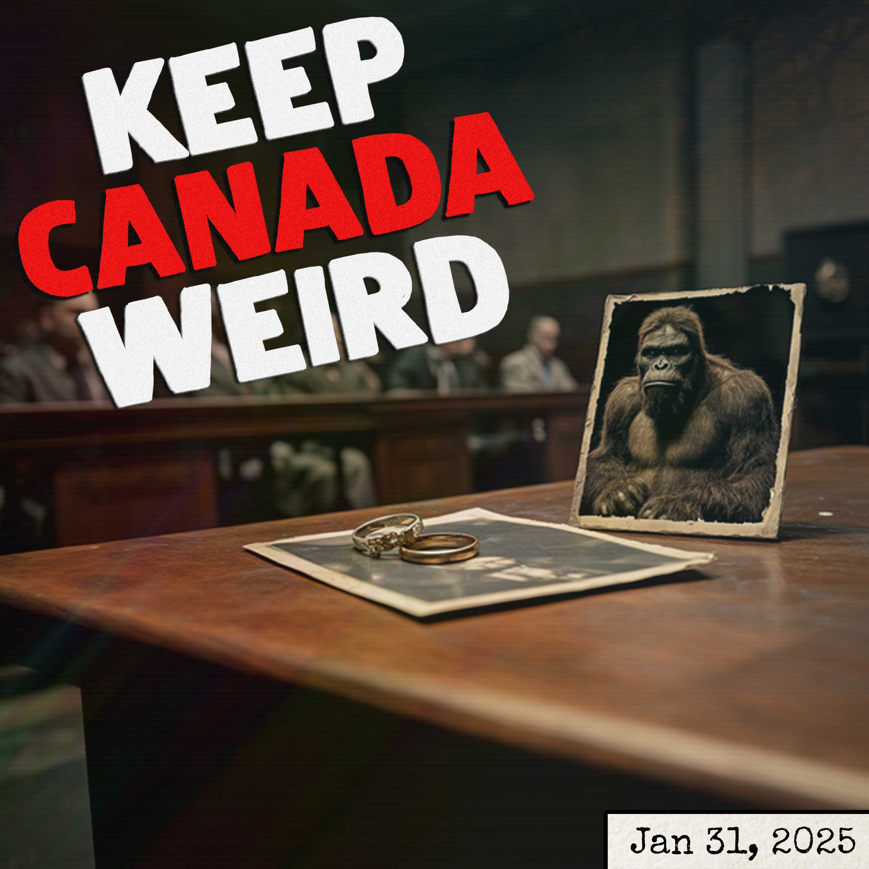 KEEP CANADA WEIRD - Jan 31, 2025 - frozen privates, Sasquatch hunting, an evil sea otter, and a RANT