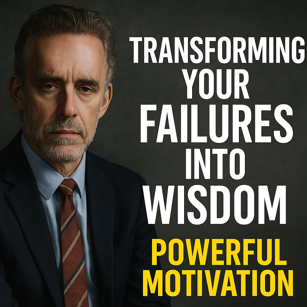 Jordan Peterson Transforming Your Failures into Wisdom | Powerful Motivation