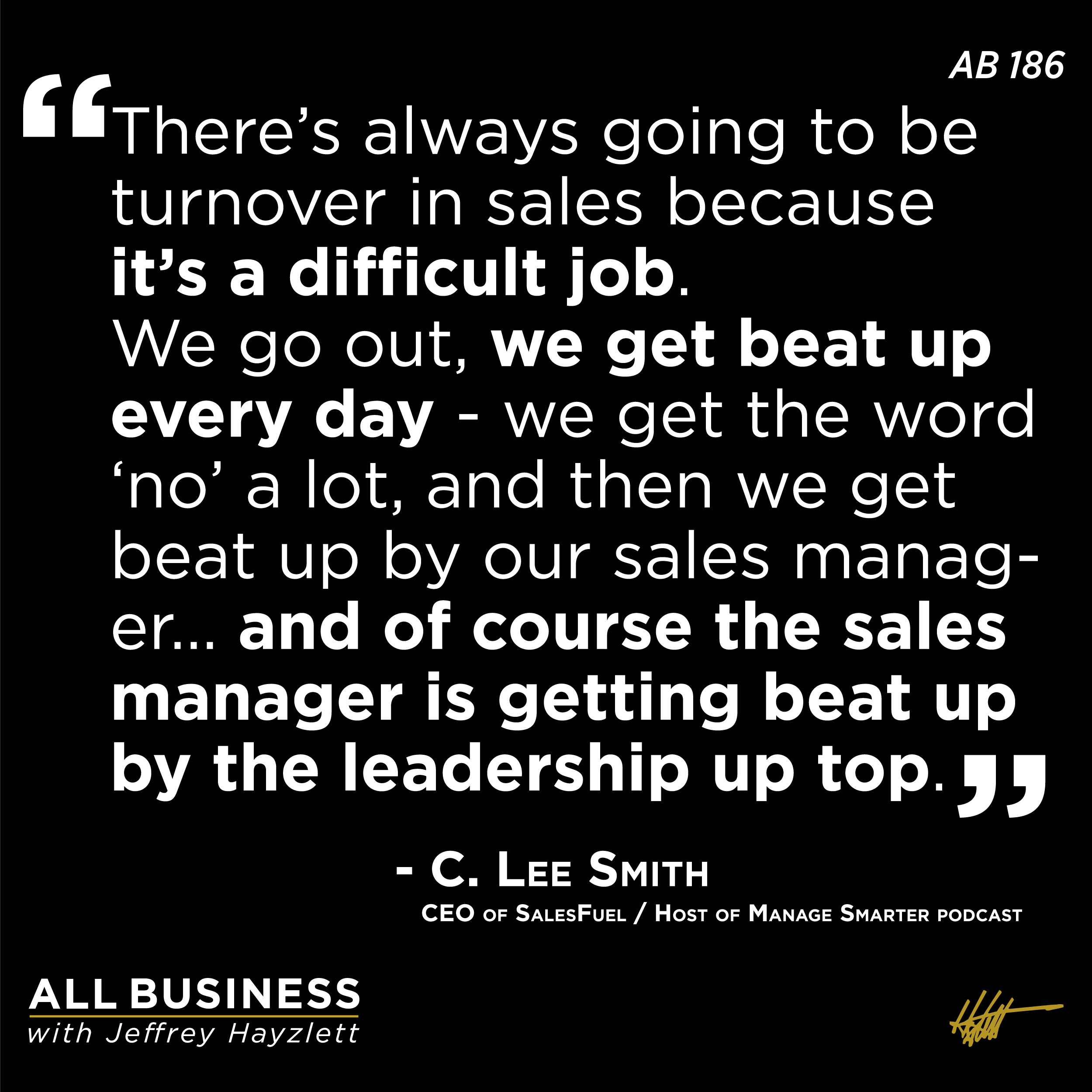 AB 185: Teaching Old Dogs New Tricks with C. Lee Smith episode artwork