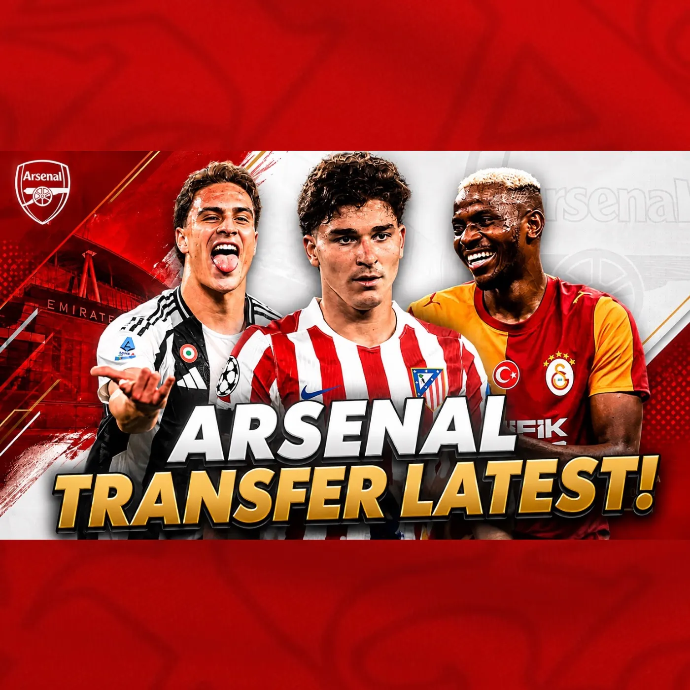 Arsenal wait on Alvarez & Yildiz | No active Osimhen talks | No compromise on Konsa price episode artwork