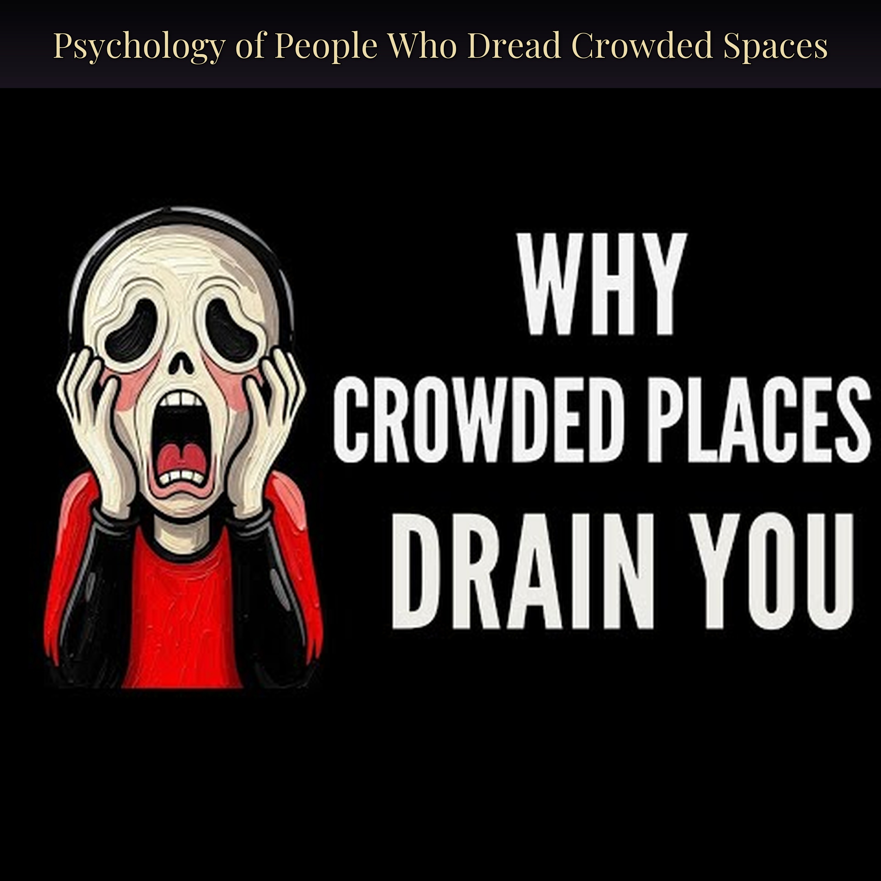 Psychology of People Who Dread Crowded Spaces