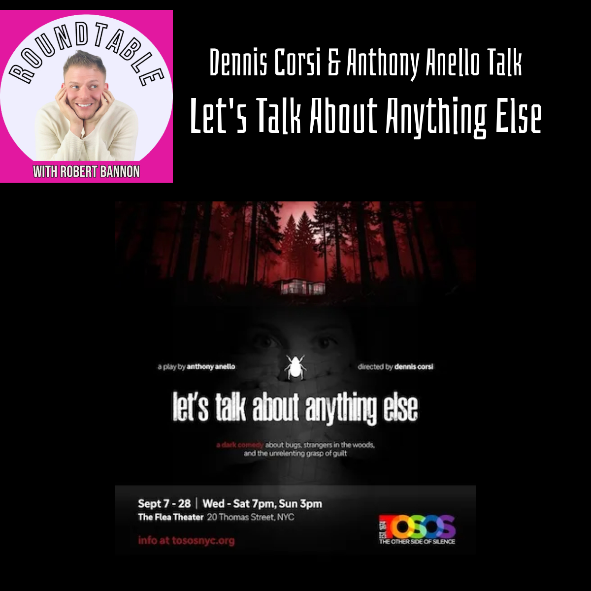 Dennis Corsi & Anthony Anello Talk "Let's' Talk About Anything Else..."