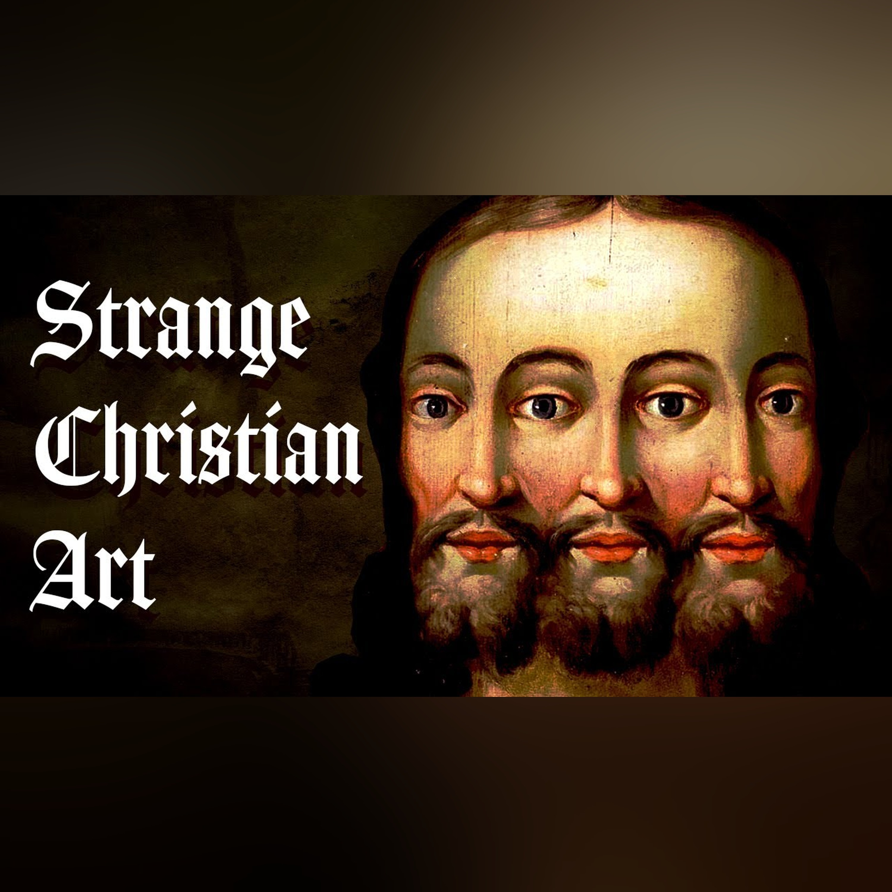 Three Headed Jesus | Strange Christian Art